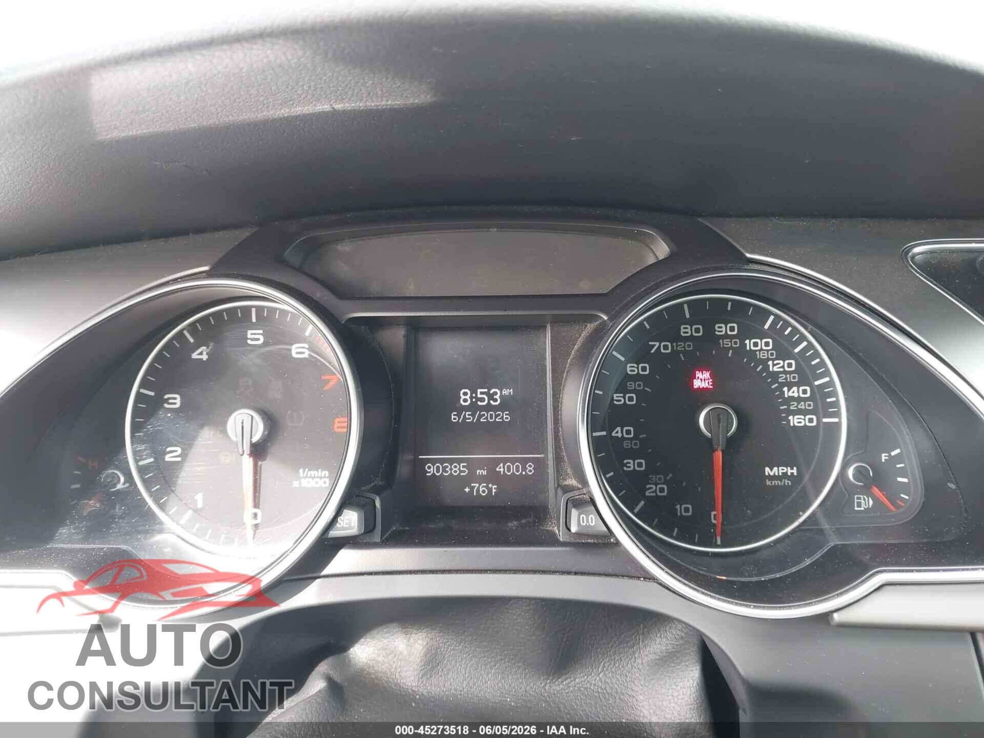 AUDI A5 2013 - WAUCFAFH9DN004715
