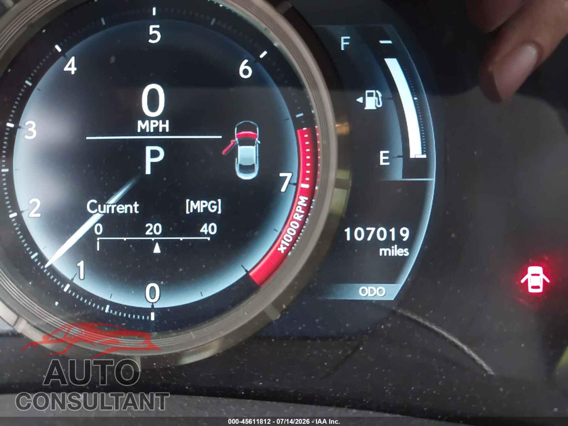 LEXUS RC 350 2015 - JTHSE5BC3F5000583