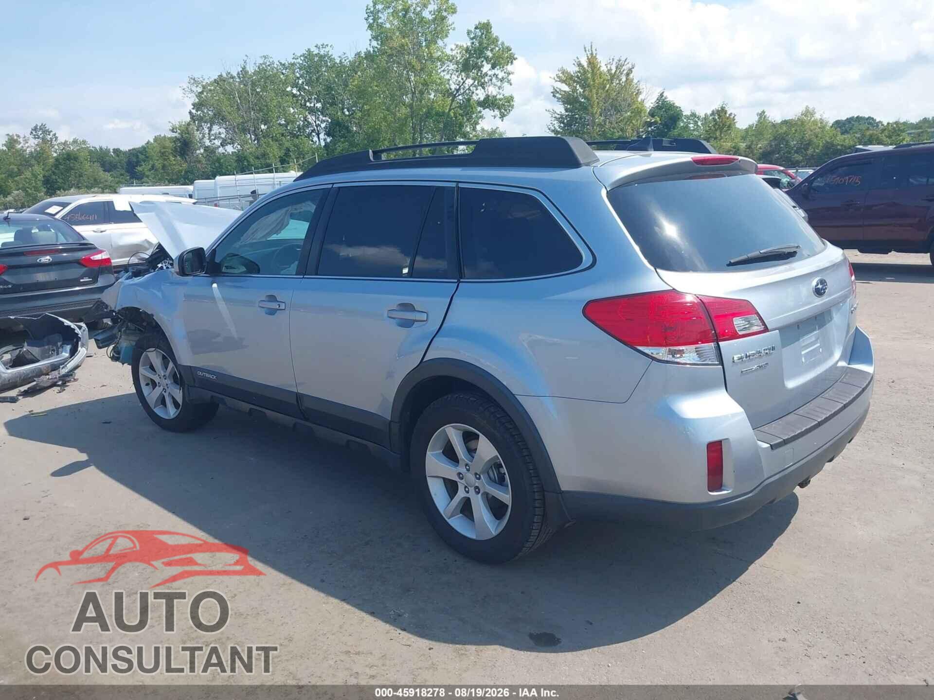 SUBARU OUTBACK 2014 - 4S4BRCCC4E3233337