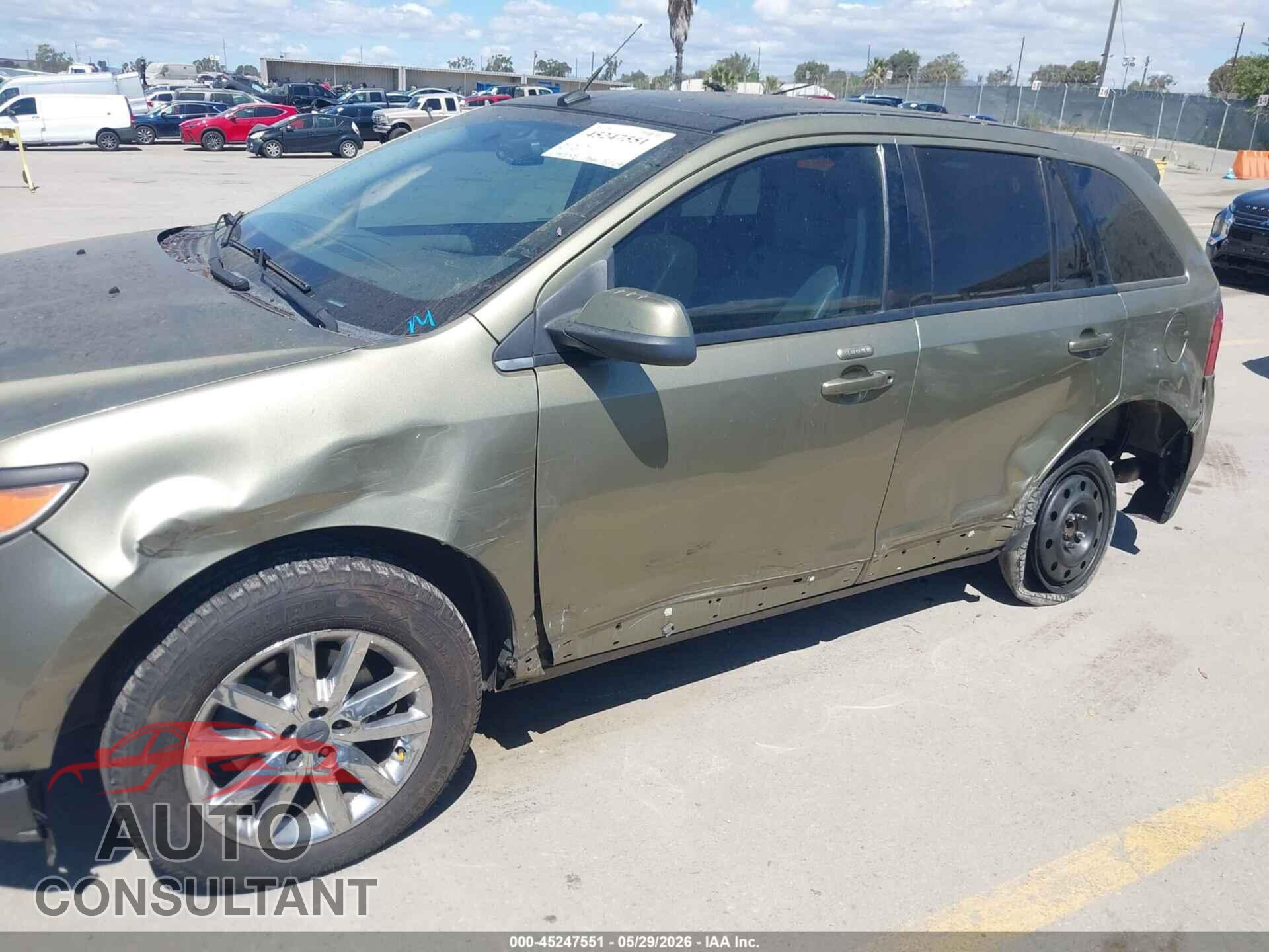 FORD EDGE 2012 - 2FMDK3JC9CBA04147