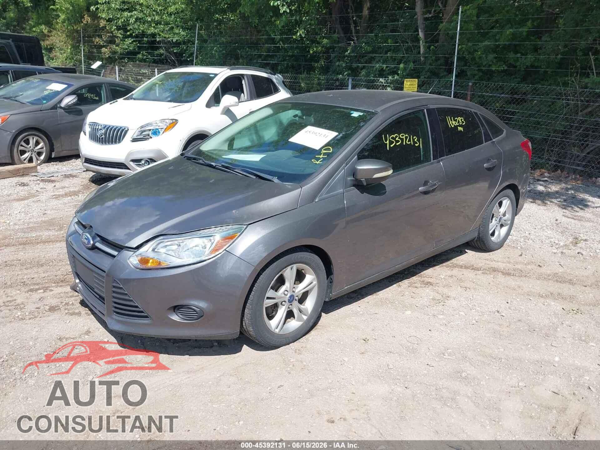 FORD FOCUS 2014 - 1FADP3F20EL280912