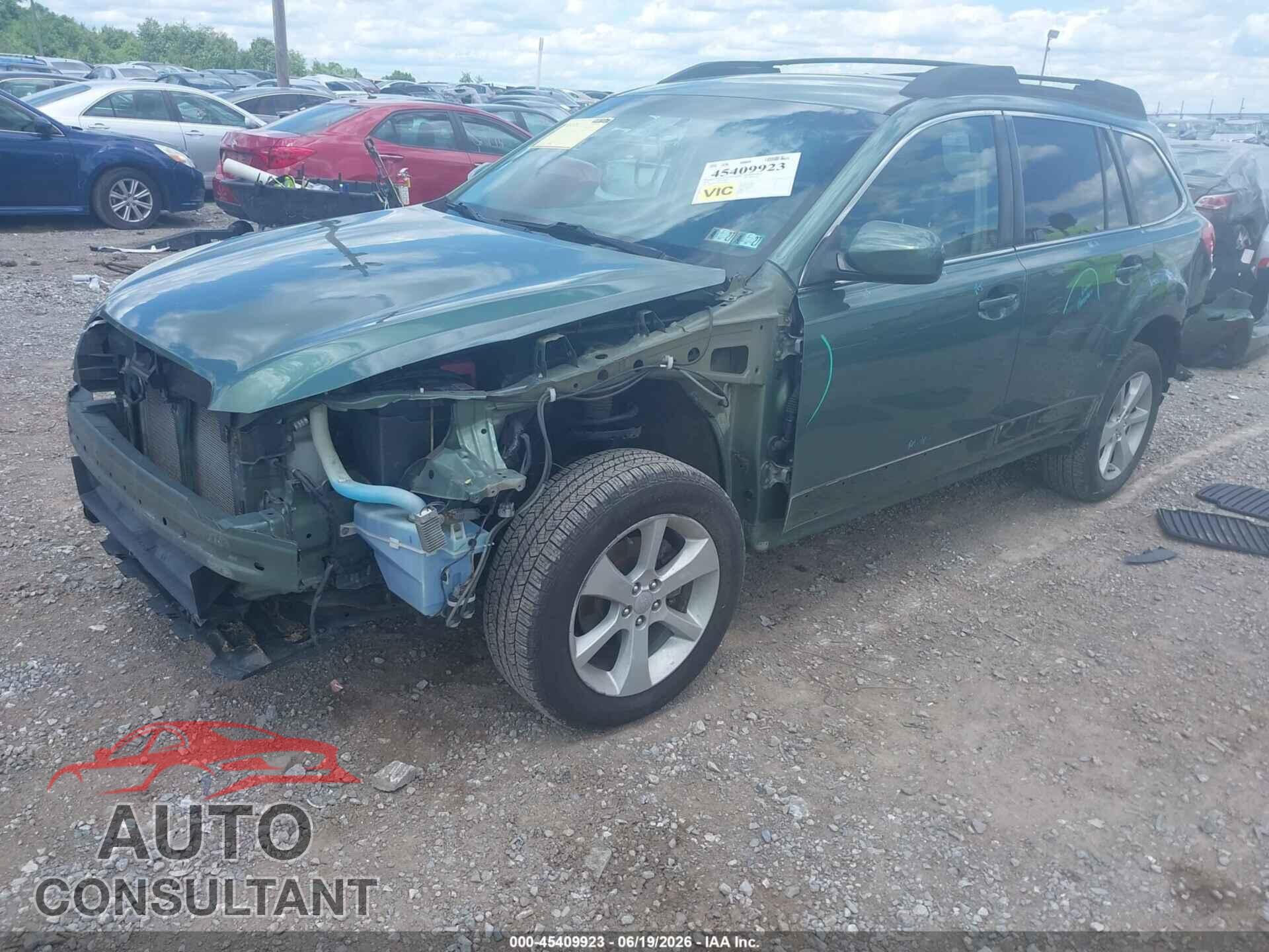 SUBARU OUTBACK 2013 - 4S4BRBCC6D3208478