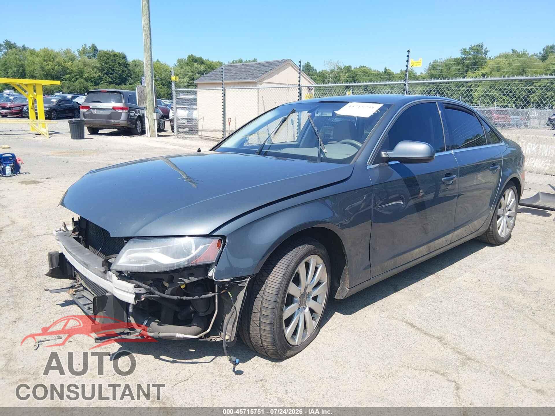 AUDI A4 2011 - WAUFFAFL7BN012486