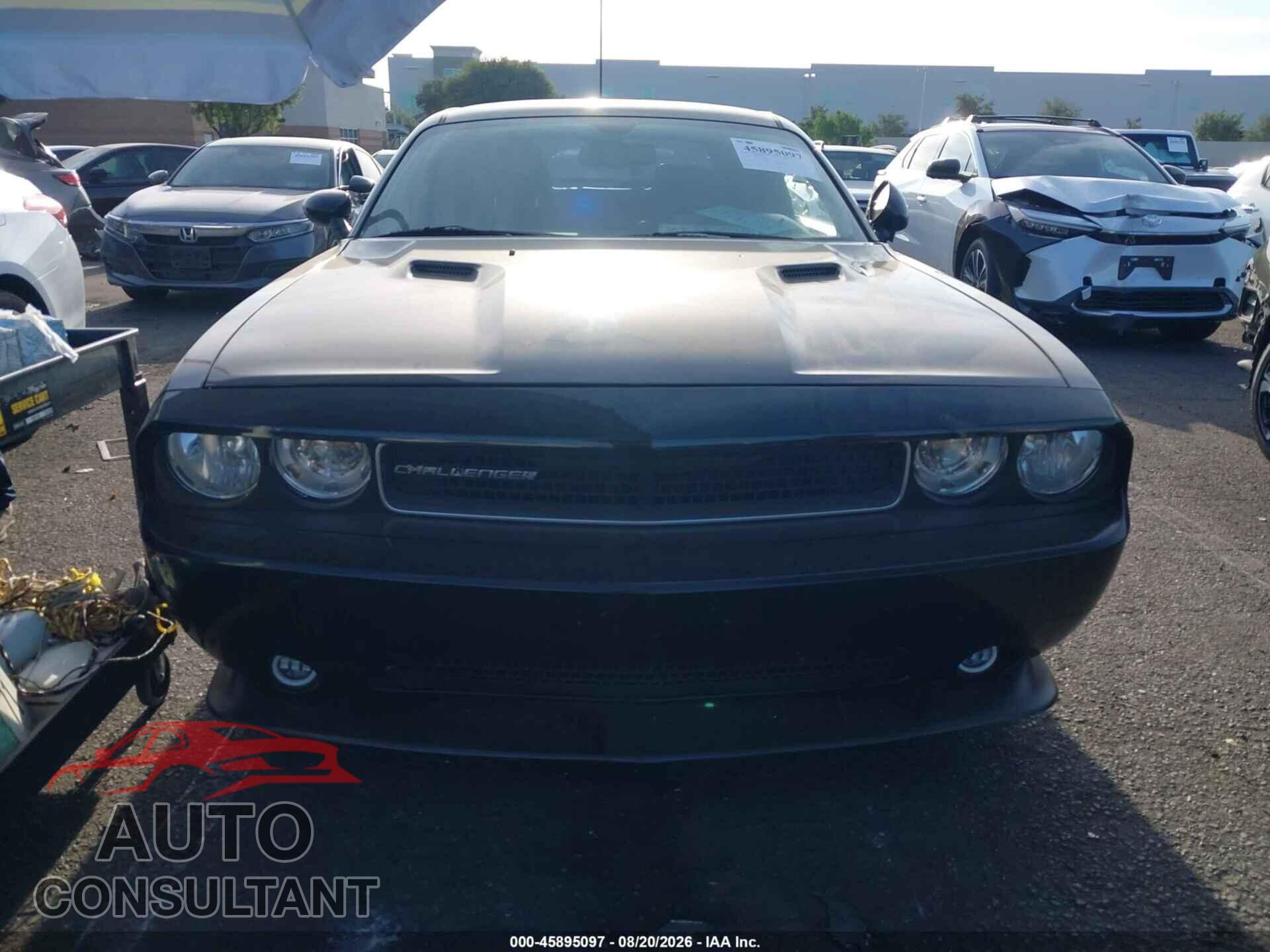 DODGE CHALLENGER 2012 - 2C3CDYAG0CH186848