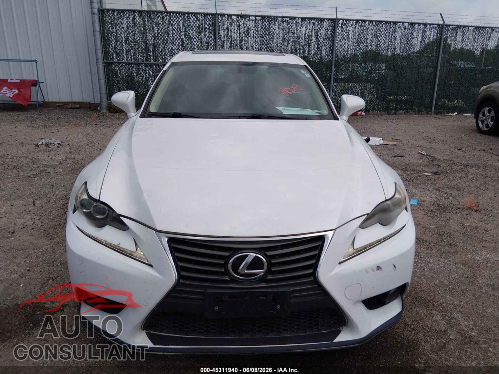 LEXUS IS 350 2014 - JTHCE1D29E5000457