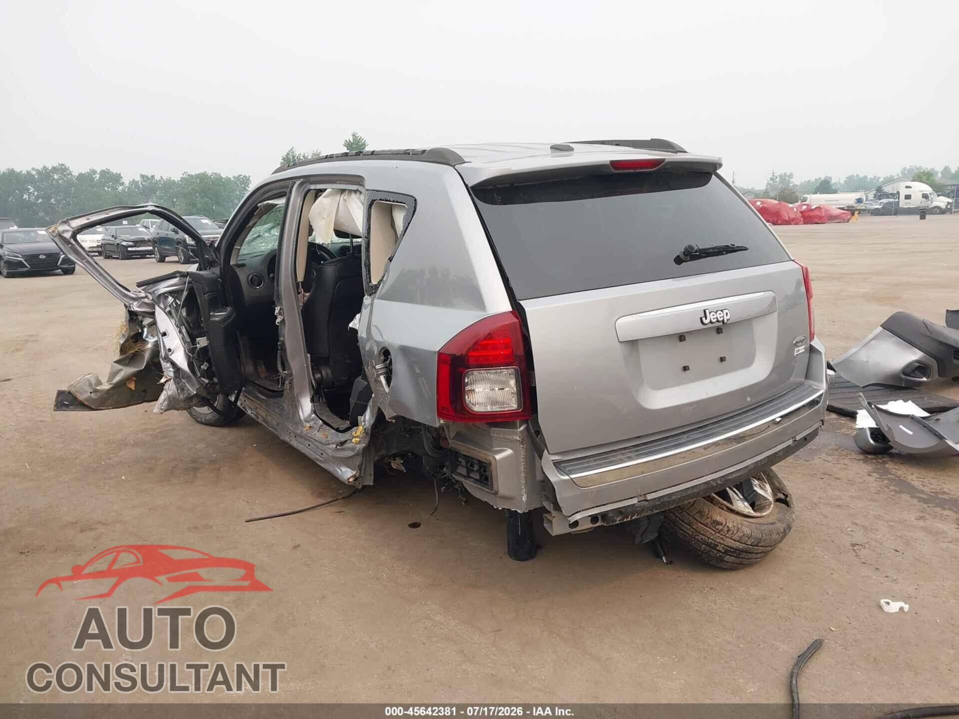JEEP COMPASS 2017 - 1C4NJCEB0HD185735