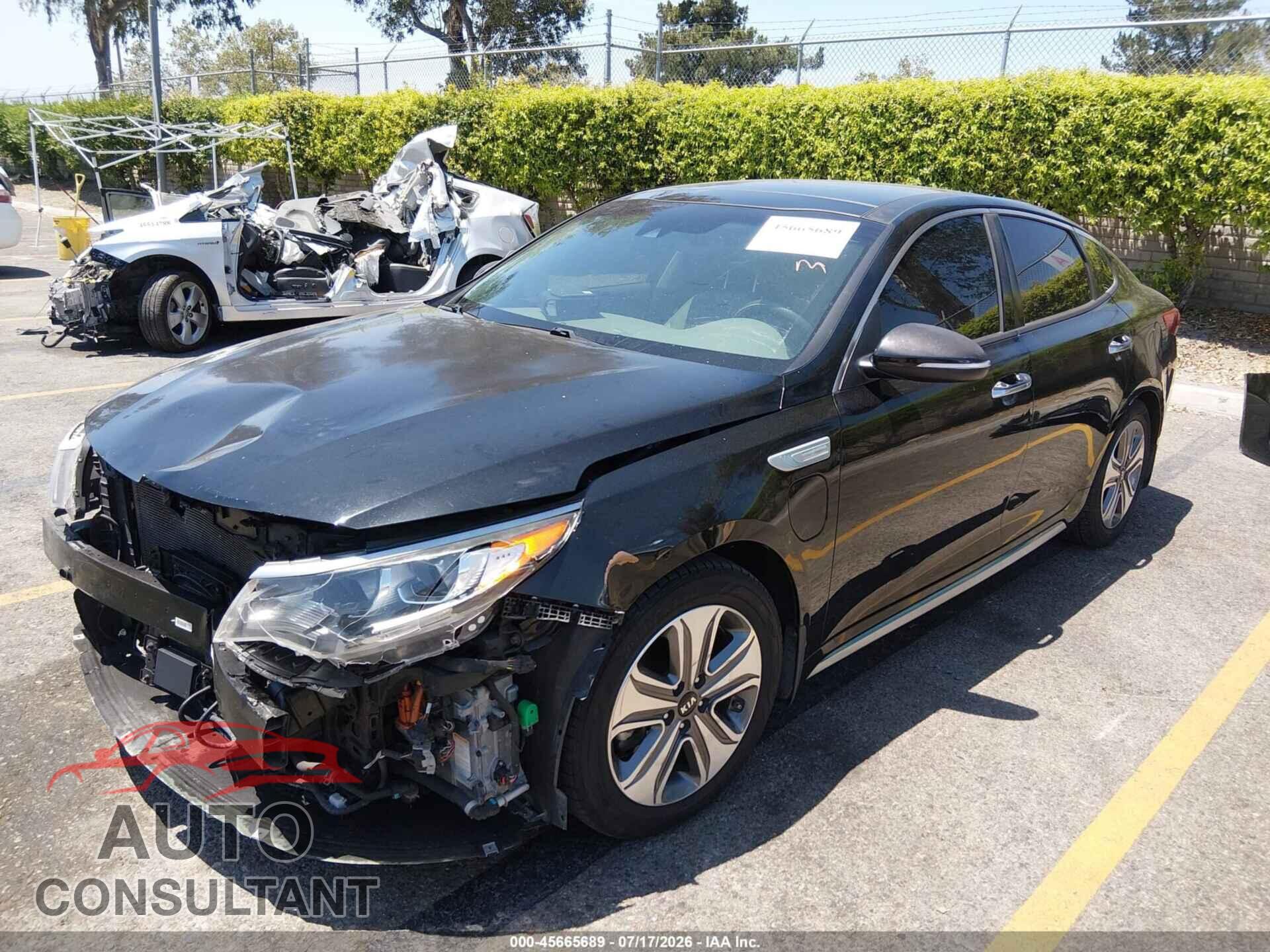 KIA OPTIMA PLUG-IN HYBRID 2017 - KNAGV4LD3H5009471