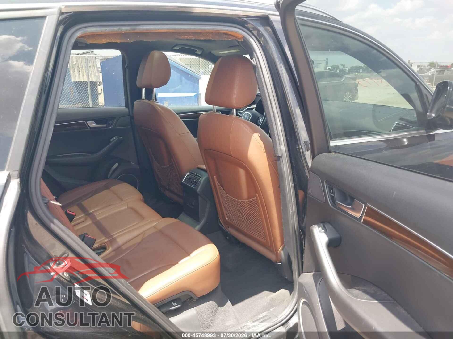 AUDI Q5 2012 - WA1LFAFP6CA018887