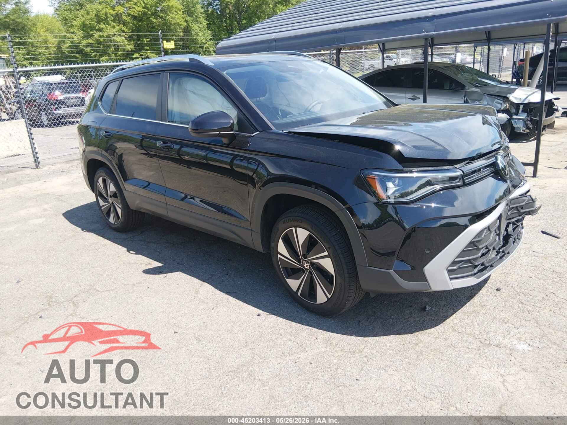 VOLKSWAGEN TAOS 2025 - 3VVVC7B20SM086478