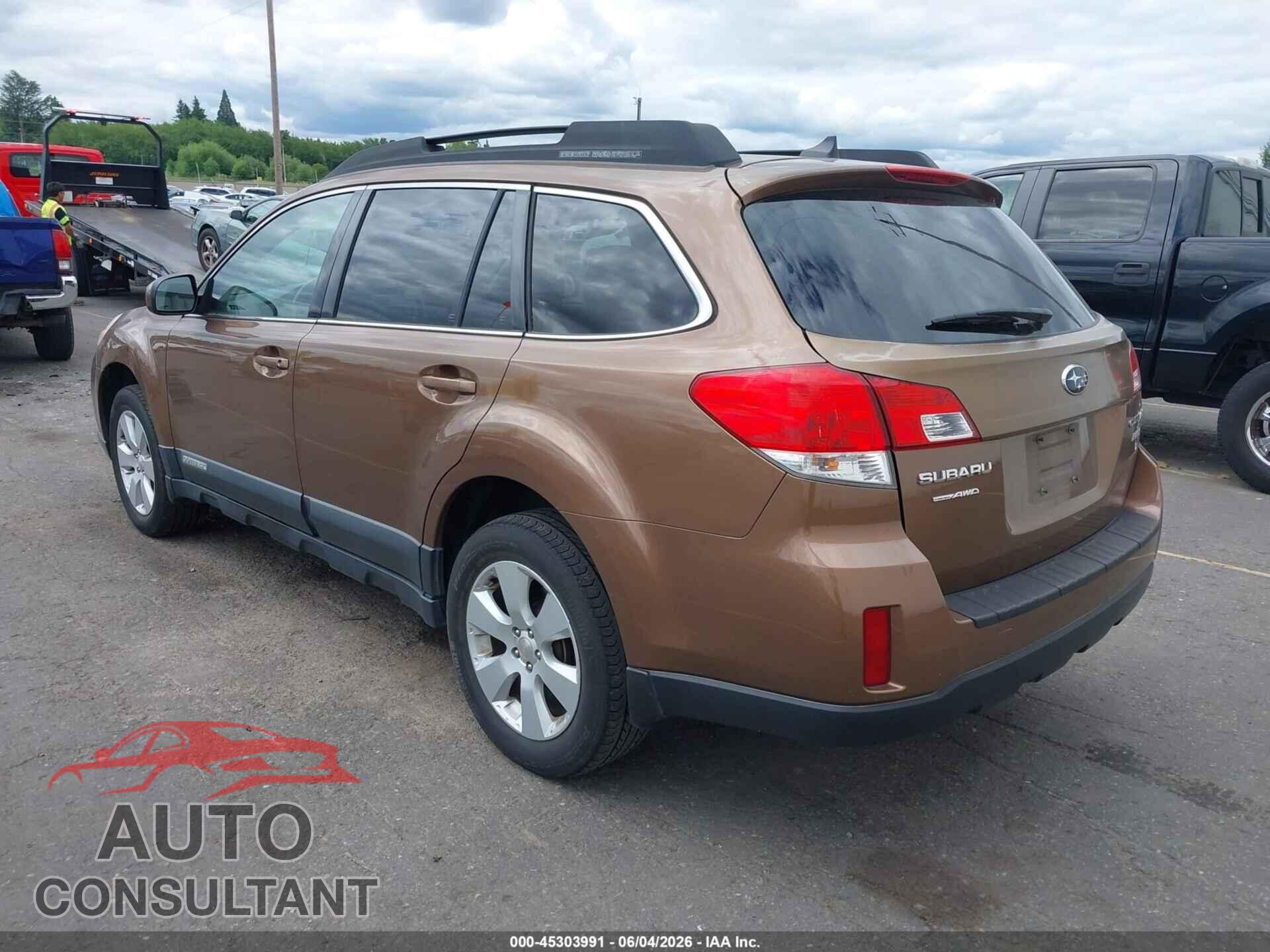 SUBARU OUTBACK 2012 - 4S4BRBFC8C3247583