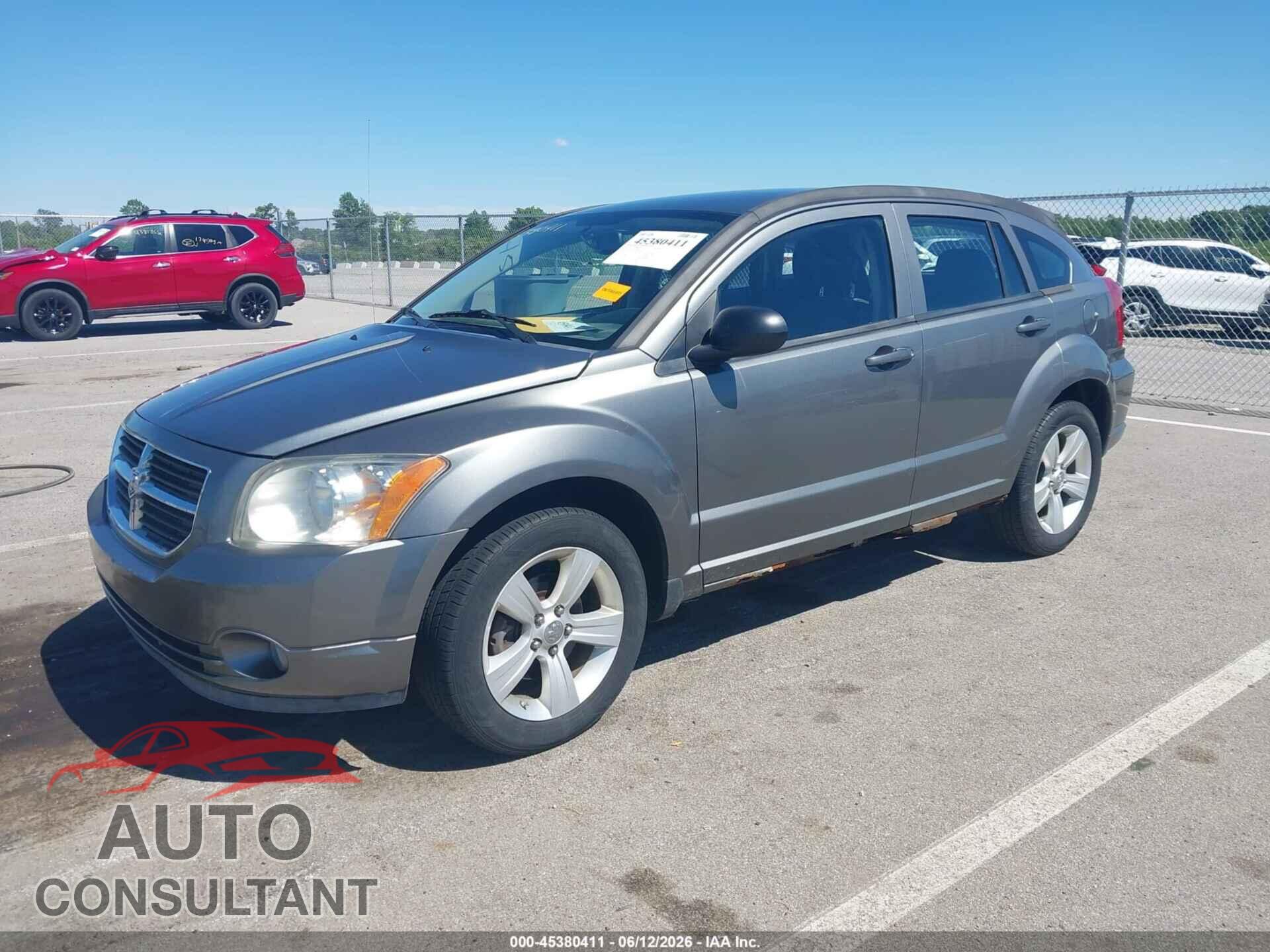 DODGE CALIBER 2012 - 1C3CDWDA2CD508138