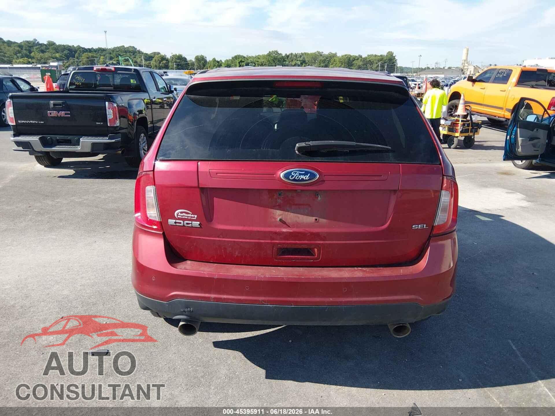 FORD EDGE 2013 - 2FMDK3JC6DBC37162