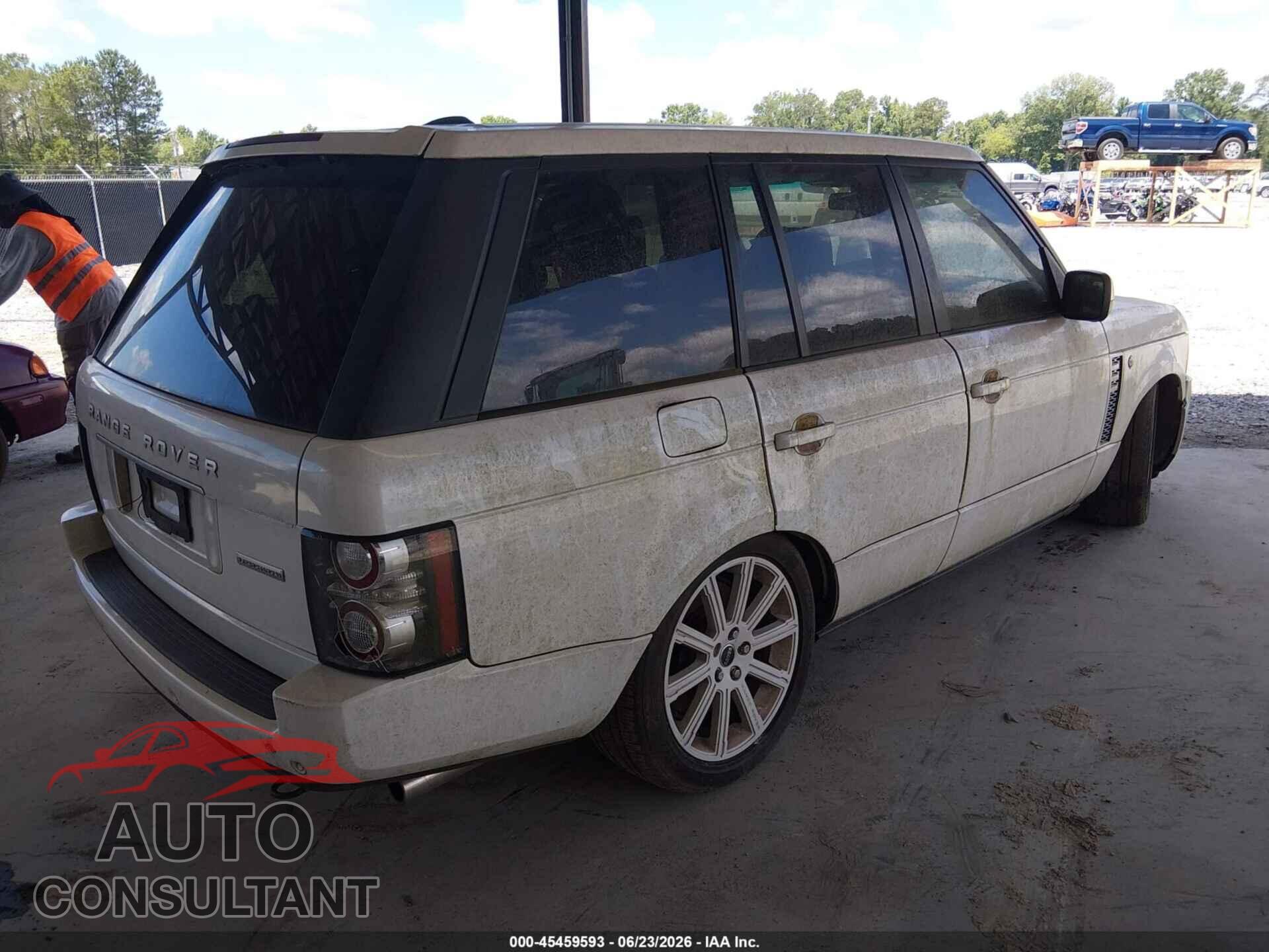 LAND ROVER RANGE ROVER 2012 - SALMF1E41CA376375