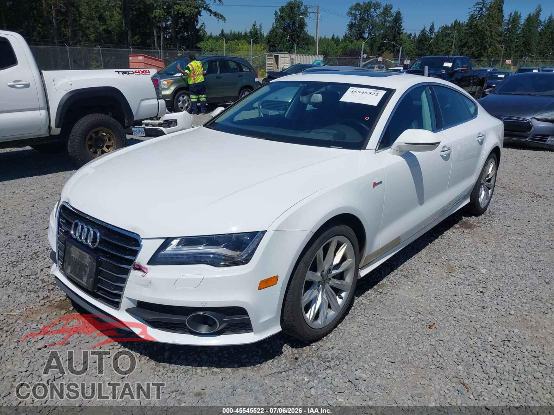 AUDI A7 2012 - WAUSGAFC5CN018655