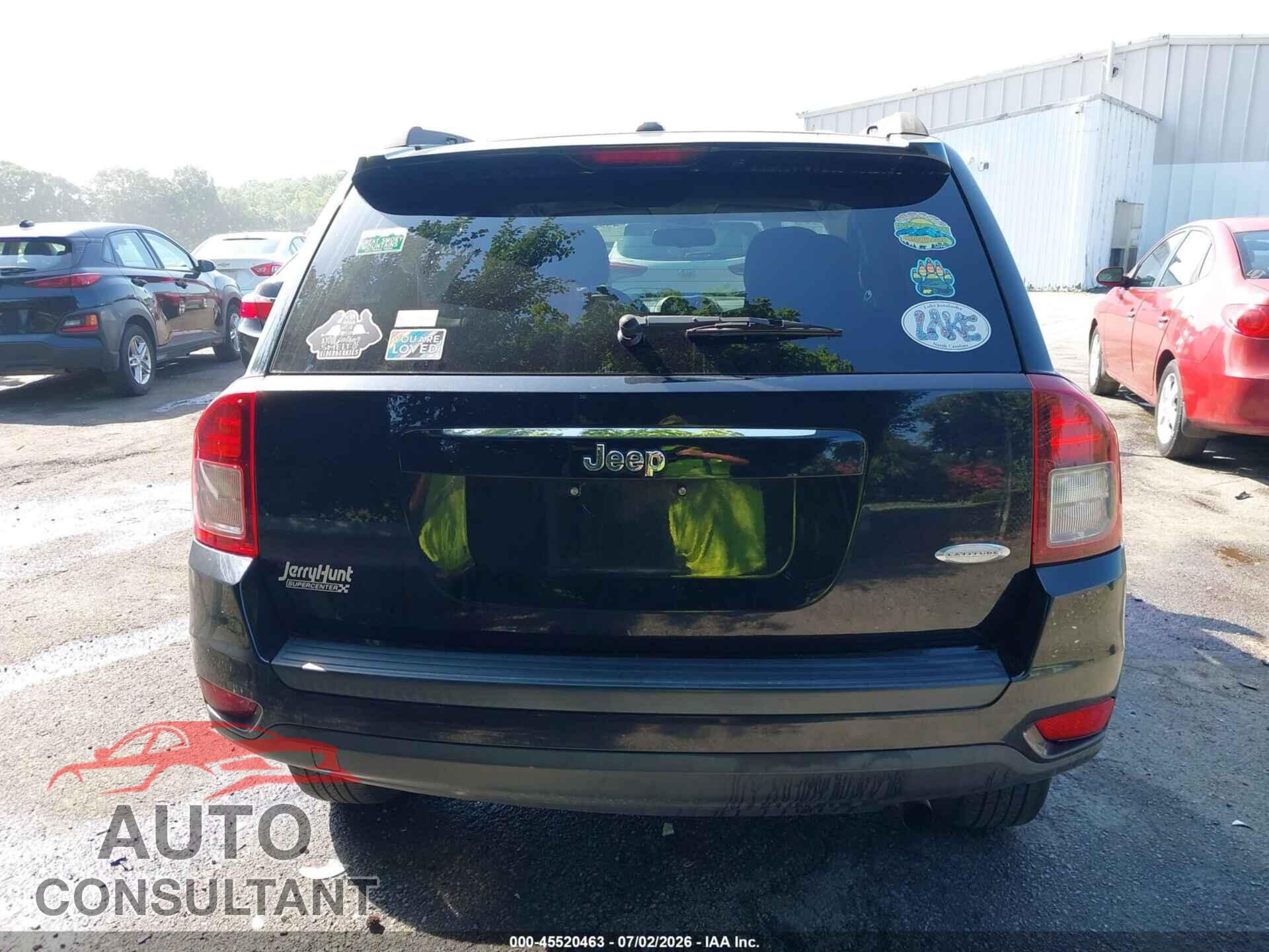 JEEP COMPASS 2017 - 1C4NJCEB4HD160384