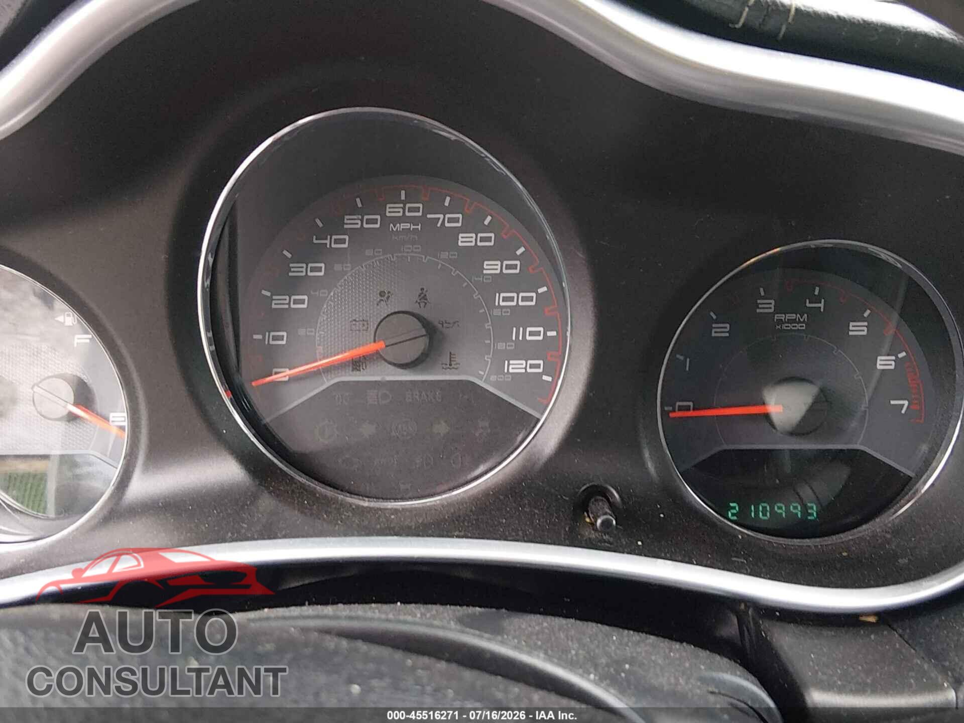 DODGE AVENGER 2012 - 1C3CDZAB7CN216123