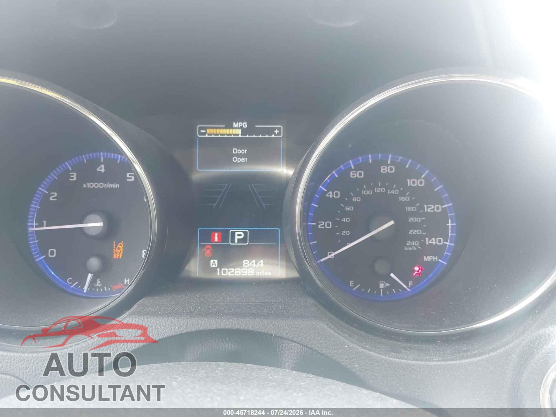 SUBARU OUTBACK 2017 - 4S4BSANC2H3258148
