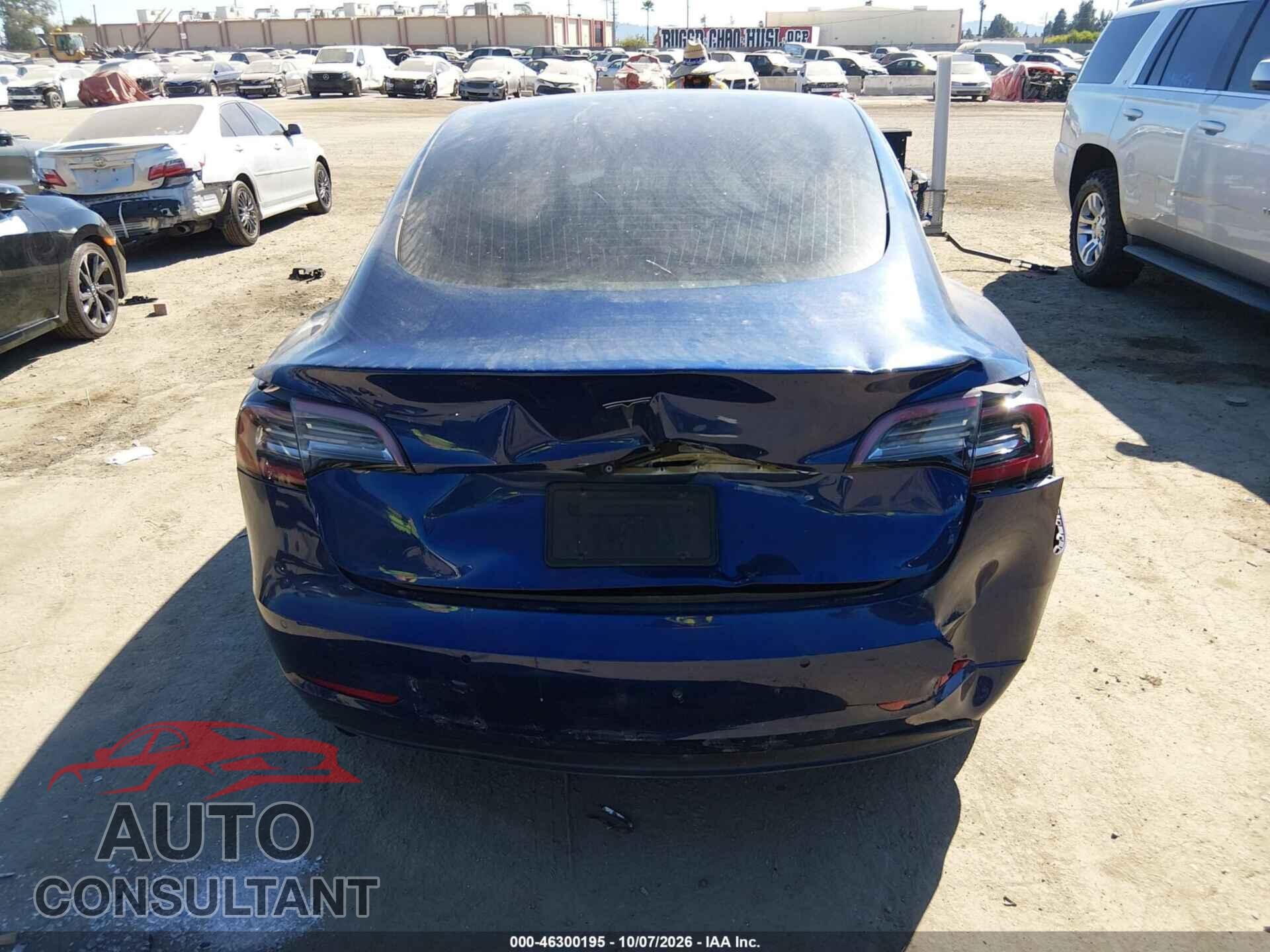 TESLA MODEL 3 2019 - 5YJ3E1EA1KF190451