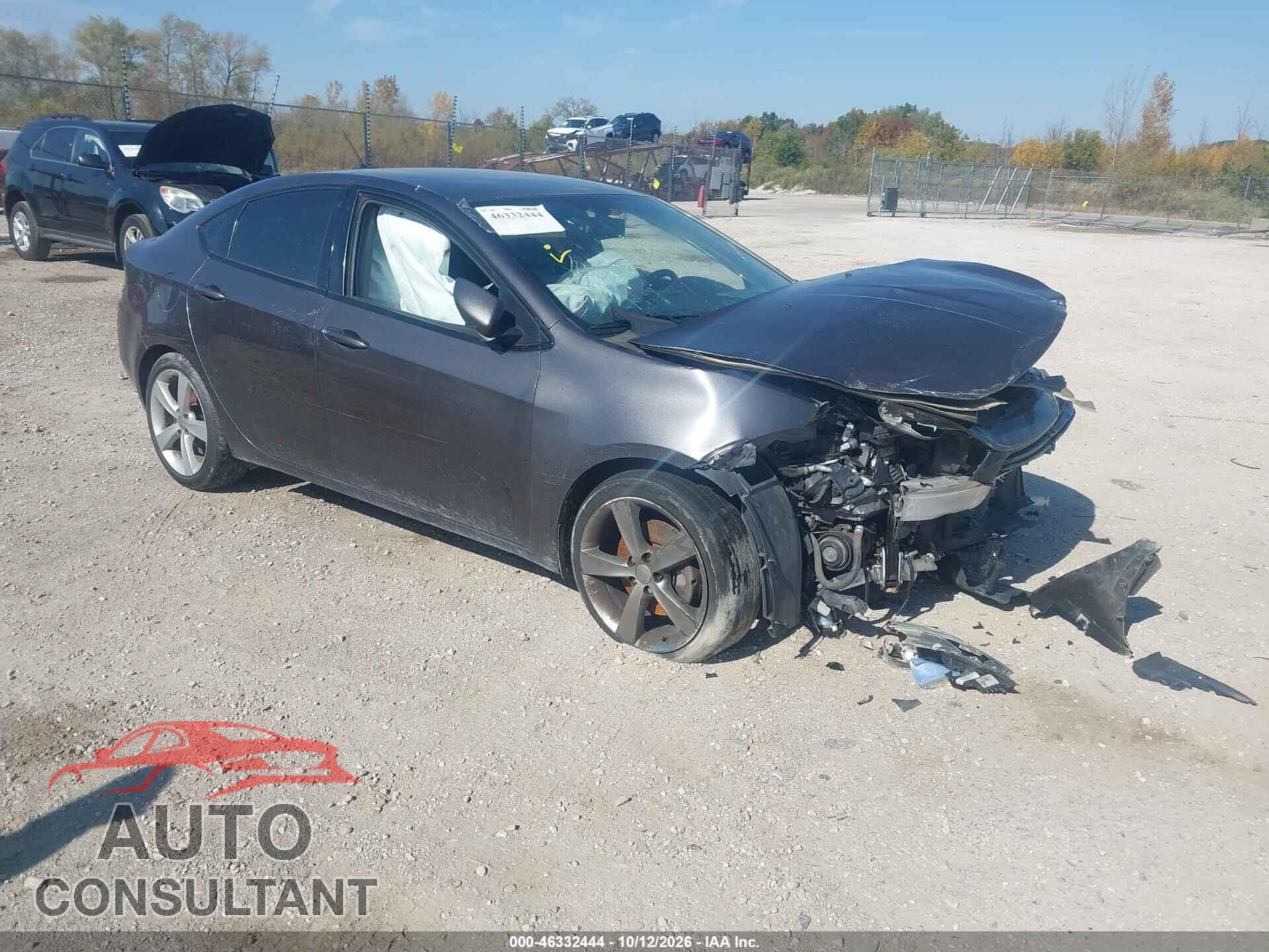DODGE DART 2015 - 1C3CDFEB2FD111900