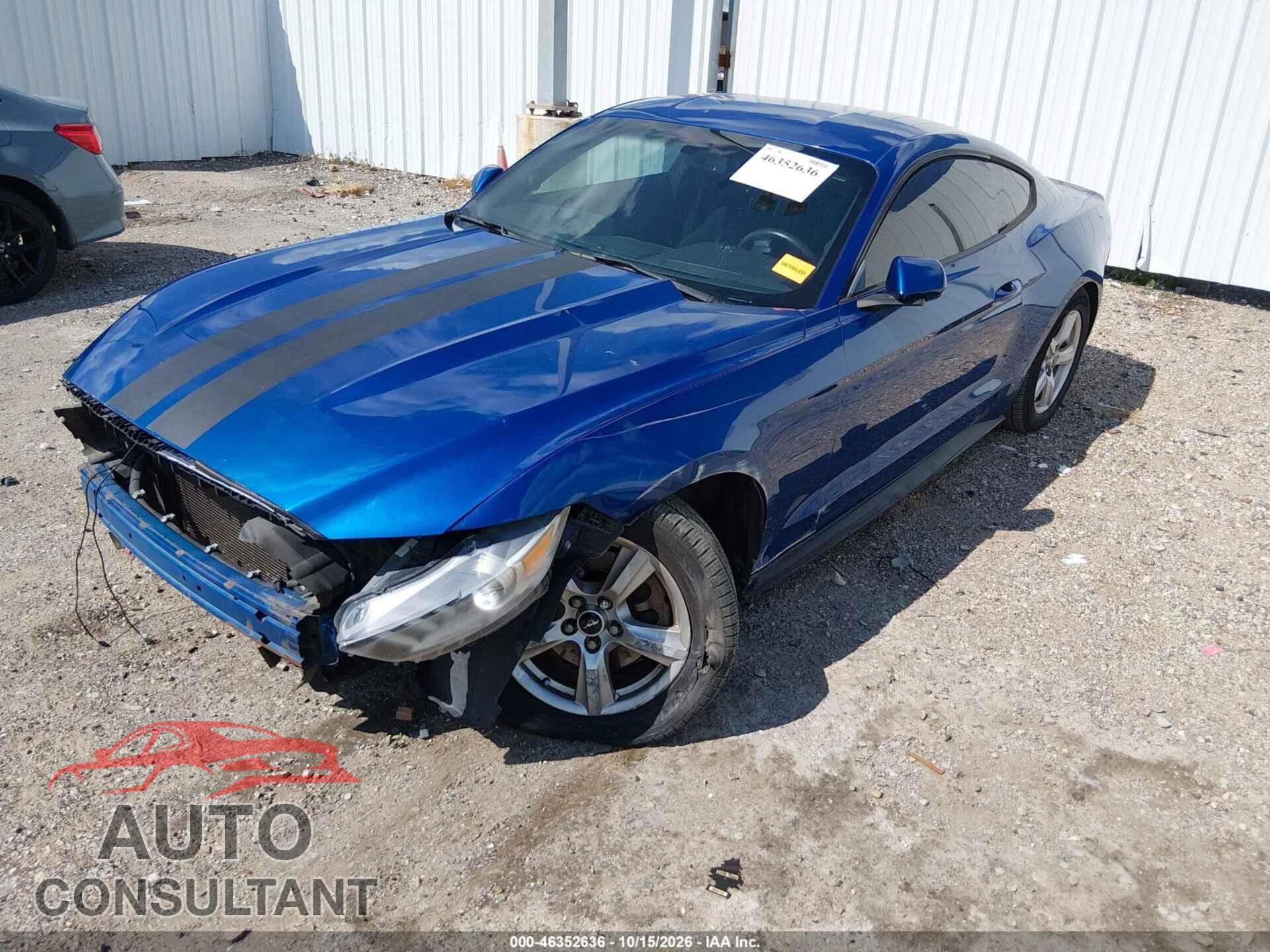 FORD MUSTANG 2017 - 1FA6P8AM8H5291163