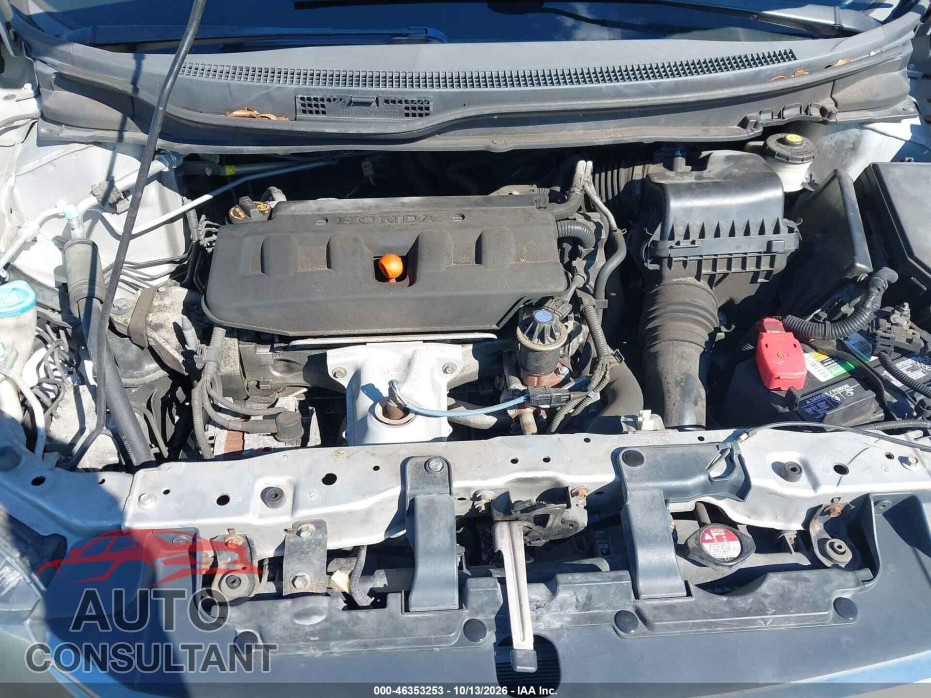 HONDA CIVIC 2012 - 19XFB2F54CE047532