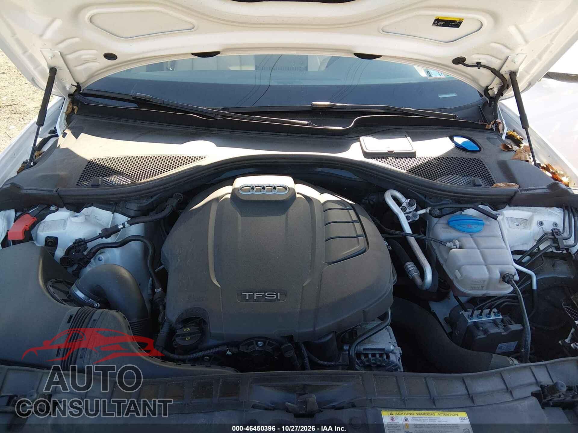 AUDI A6 2017 - WAUG8BFC2HN102027