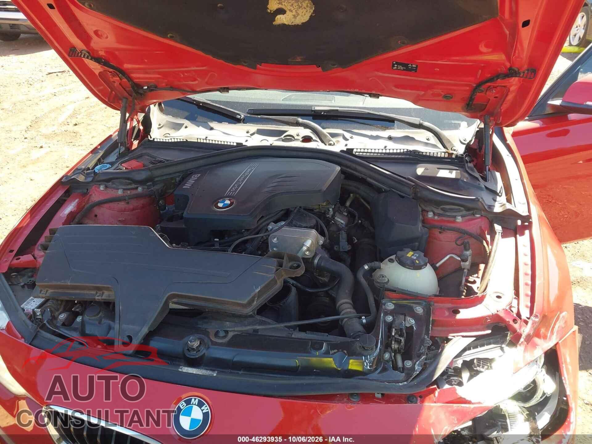 BMW 328I 2016 - WBA8E9G52GNU28186