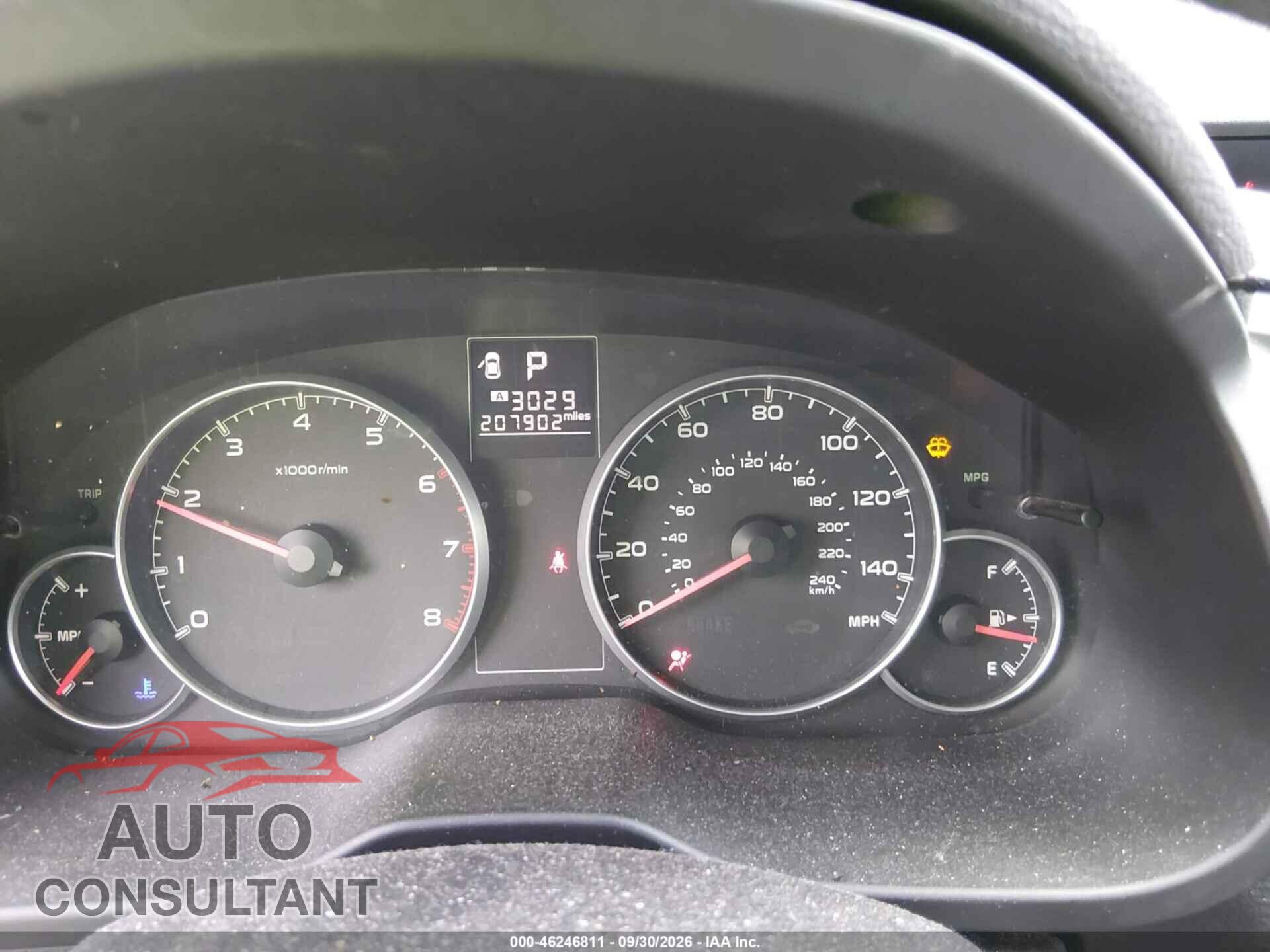 SUBARU OUTBACK 2014 - 4S4BRBCC4E3223630
