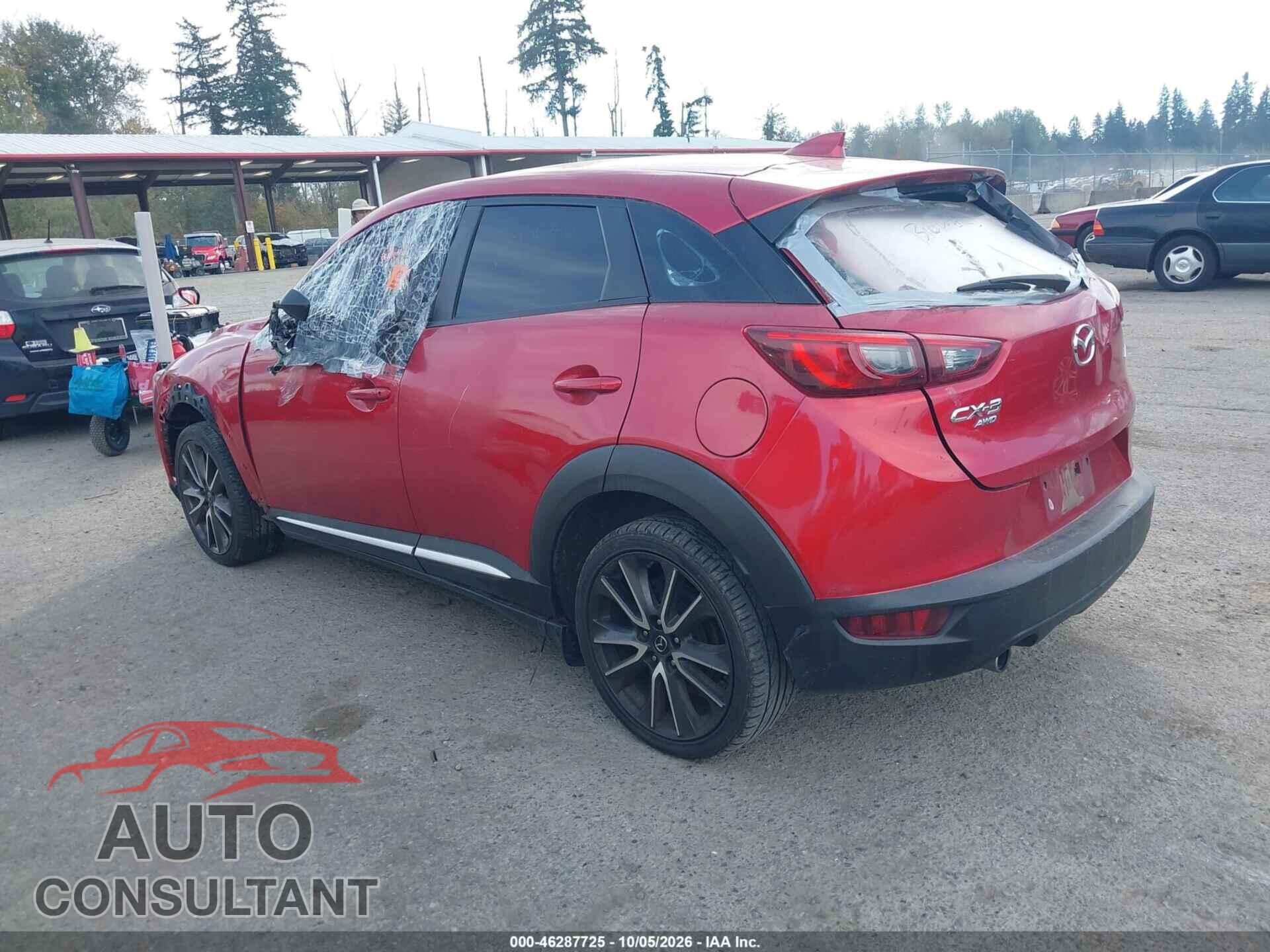 MAZDA CX-3 2017 - JM1DKFD75H0179184
