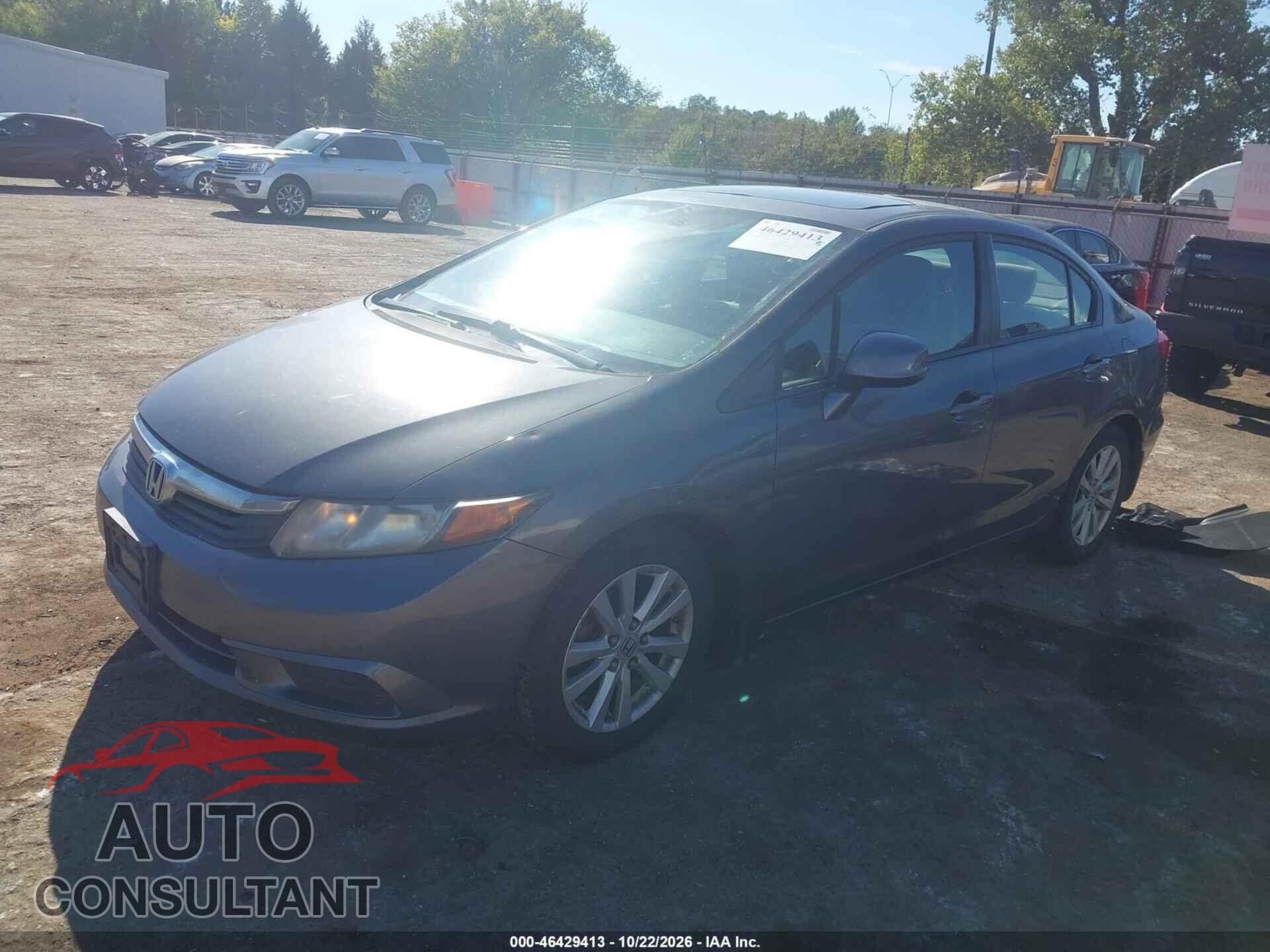 HONDA CIVIC 2012 - 2HGFB2F87CH603123