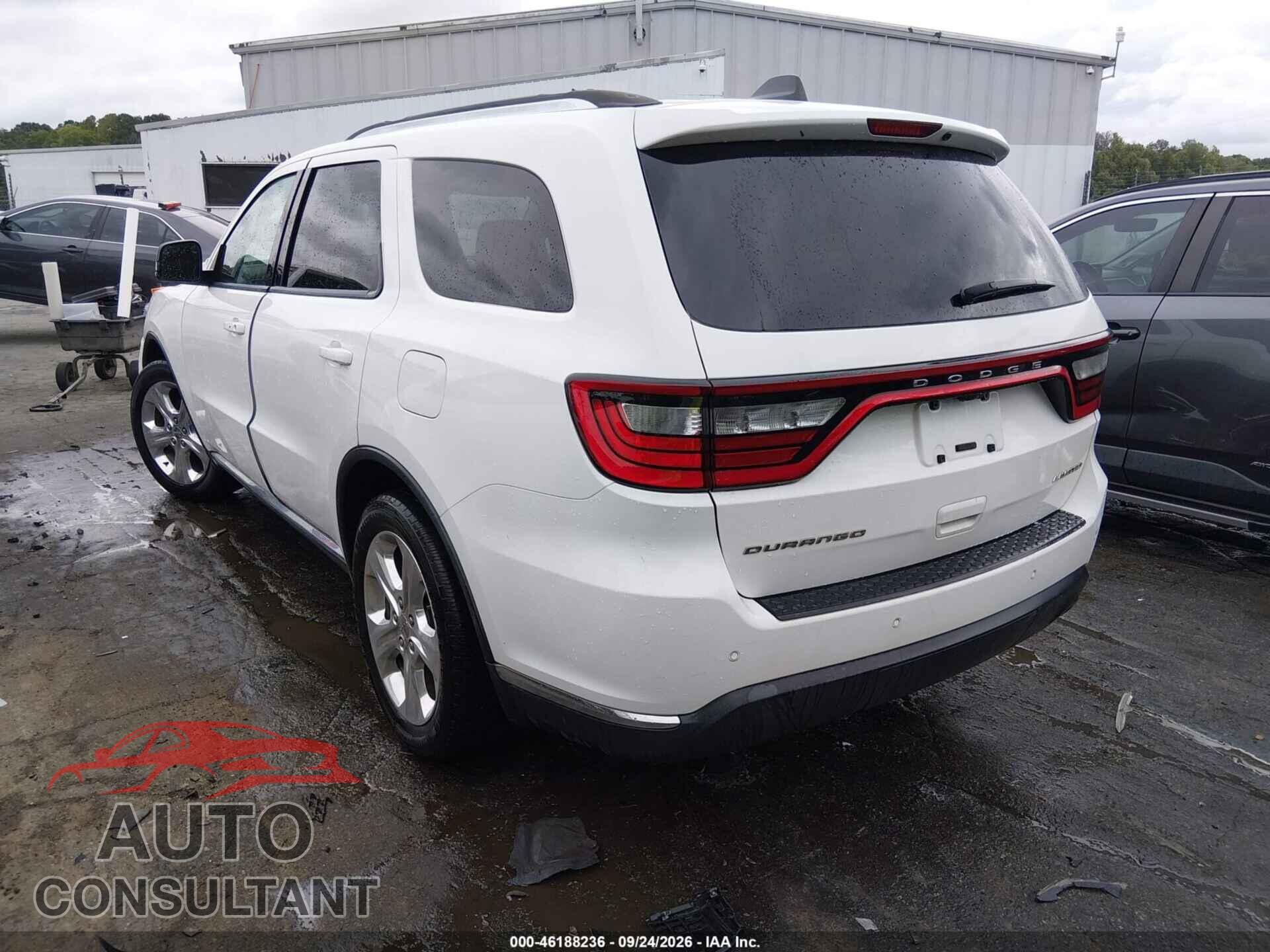 DODGE DURANGO 2015 - 1C4RDHDG3FC709319