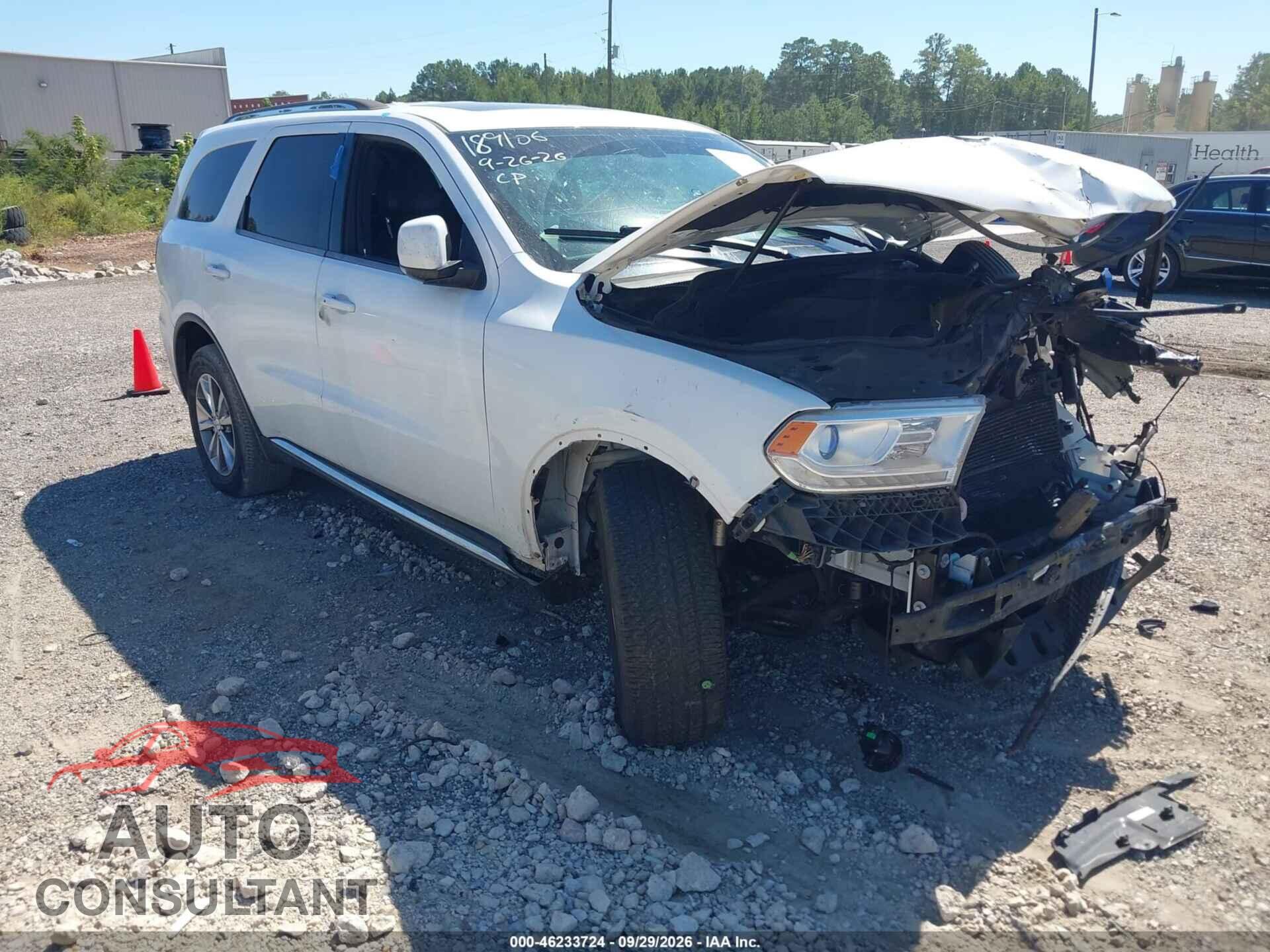 DODGE DURANGO 2015 - 1C4RDHDG2FC169350