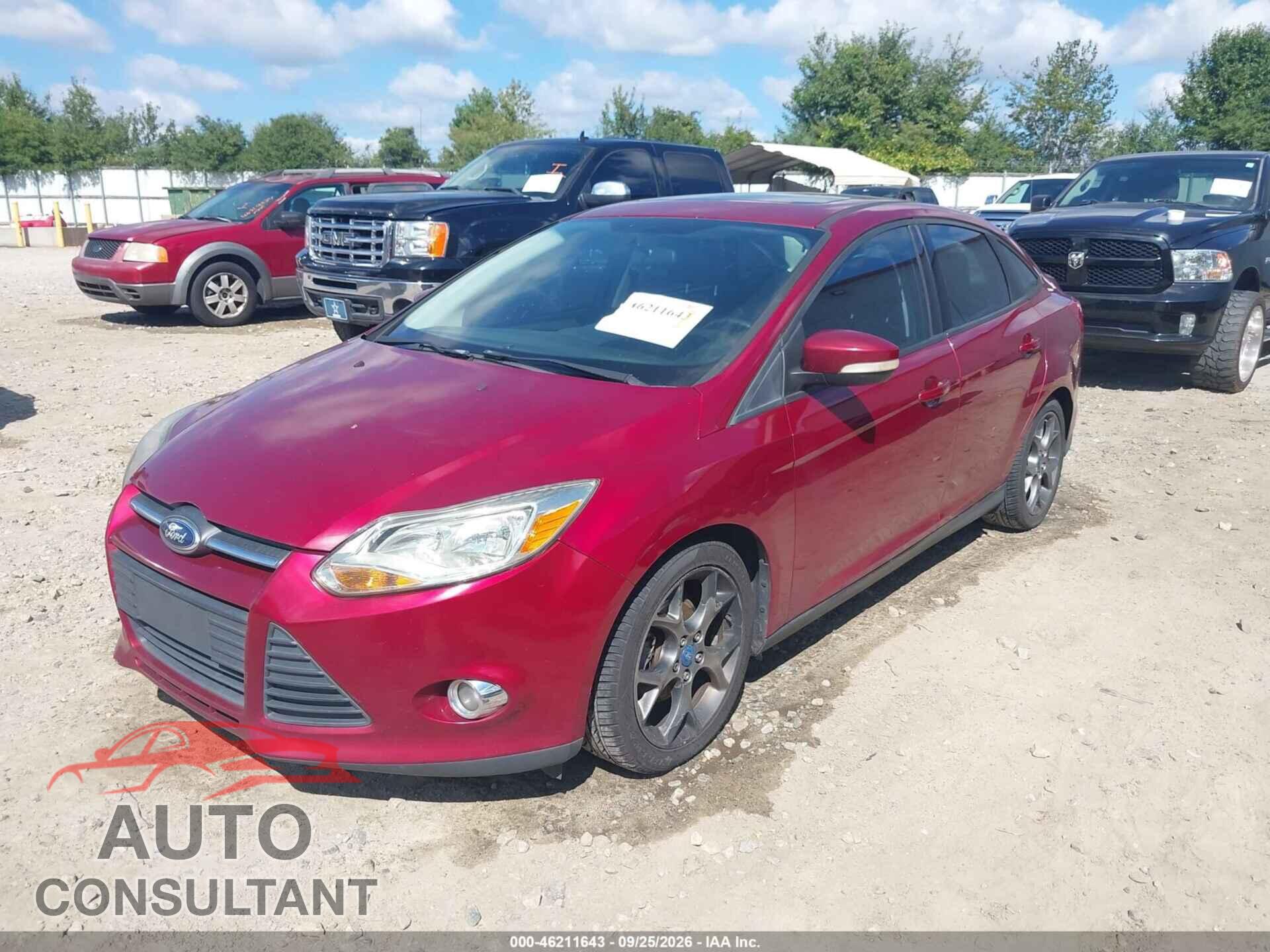 FORD FOCUS 2014 - 1FADP3F27EL291745