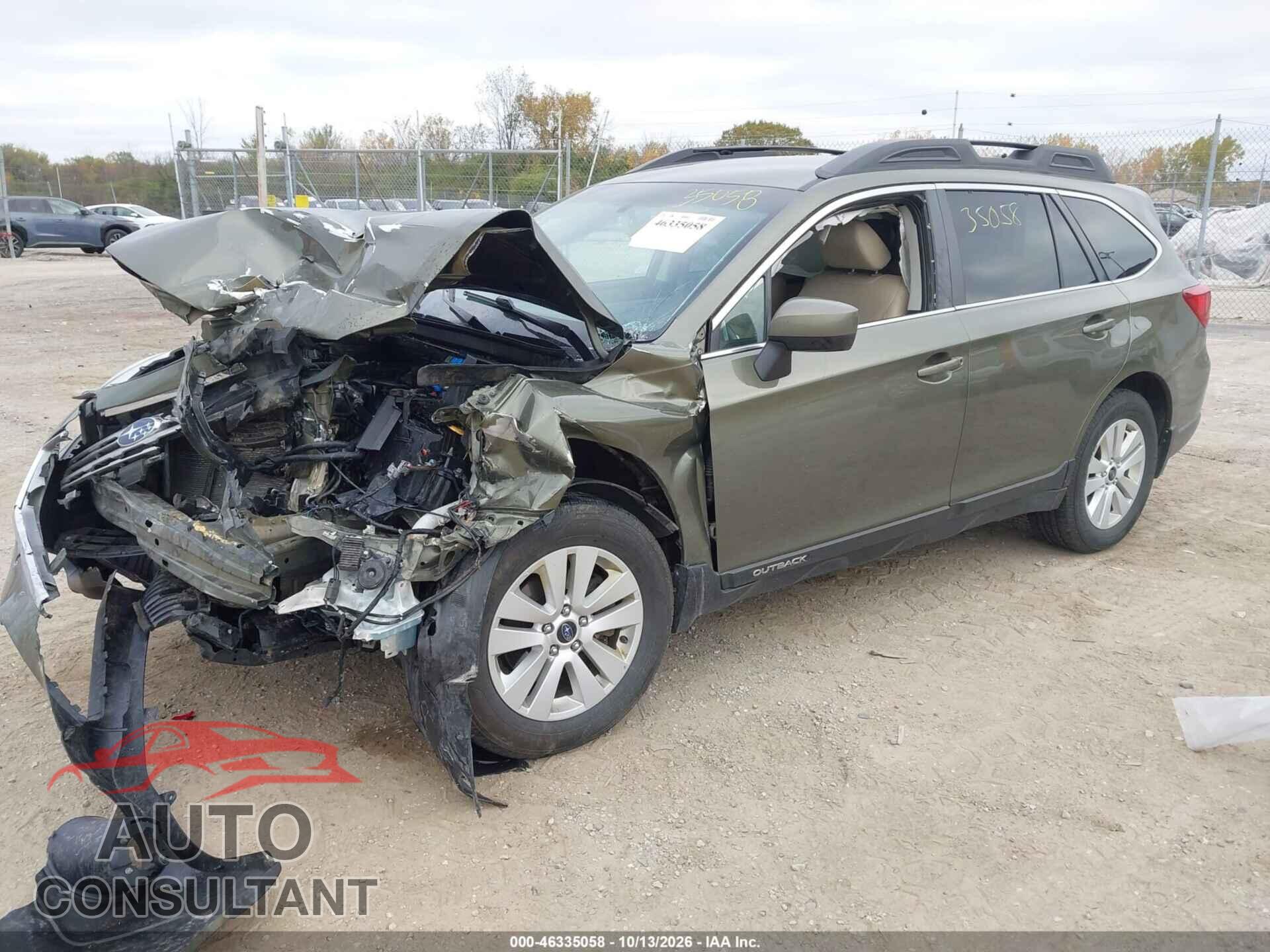 SUBARU OUTBACK 2015 - 4S4BSBCC4F3243737