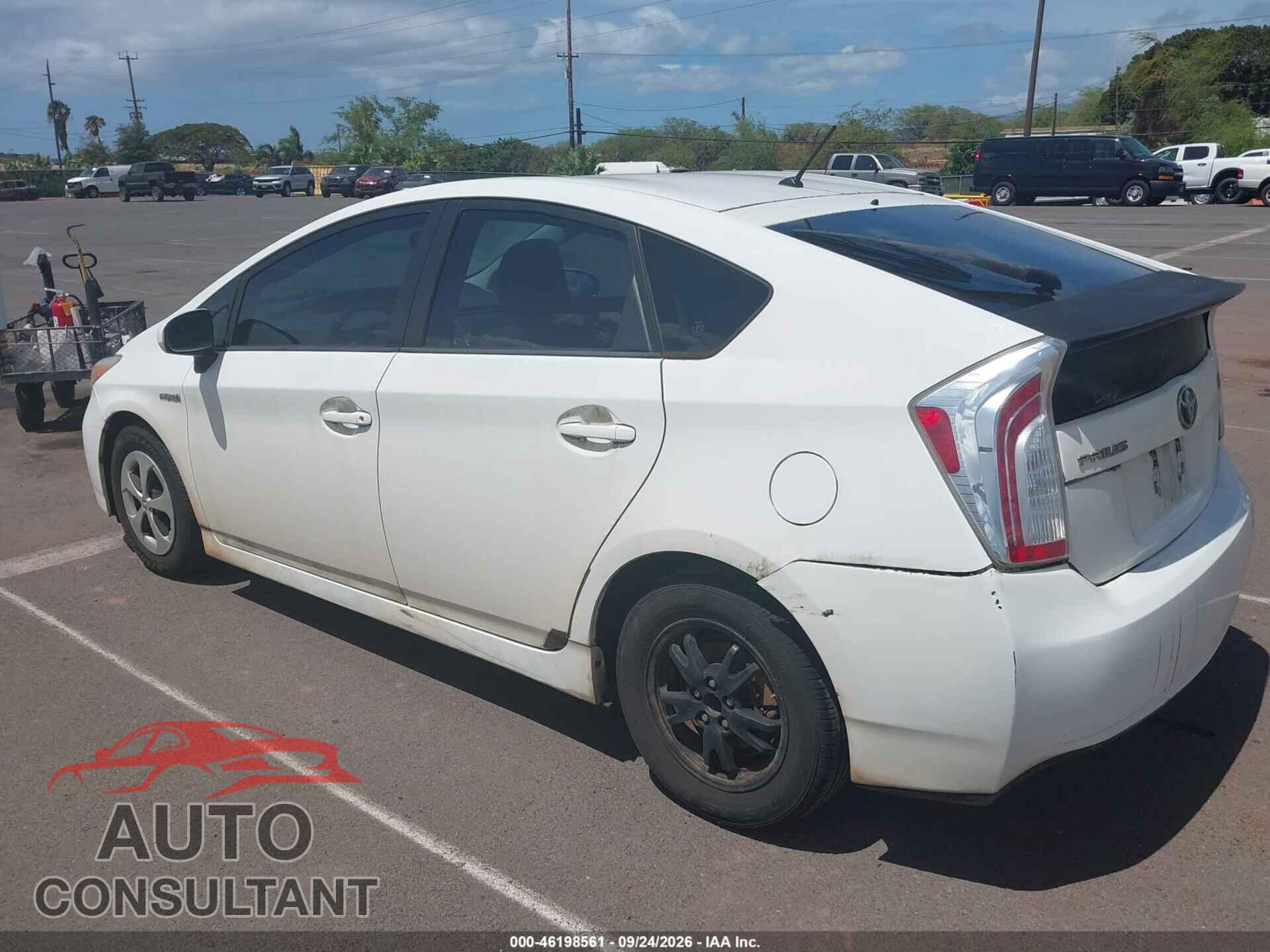 TOYOTA PRIUS 2013 - JTDKN3DU0D5558206