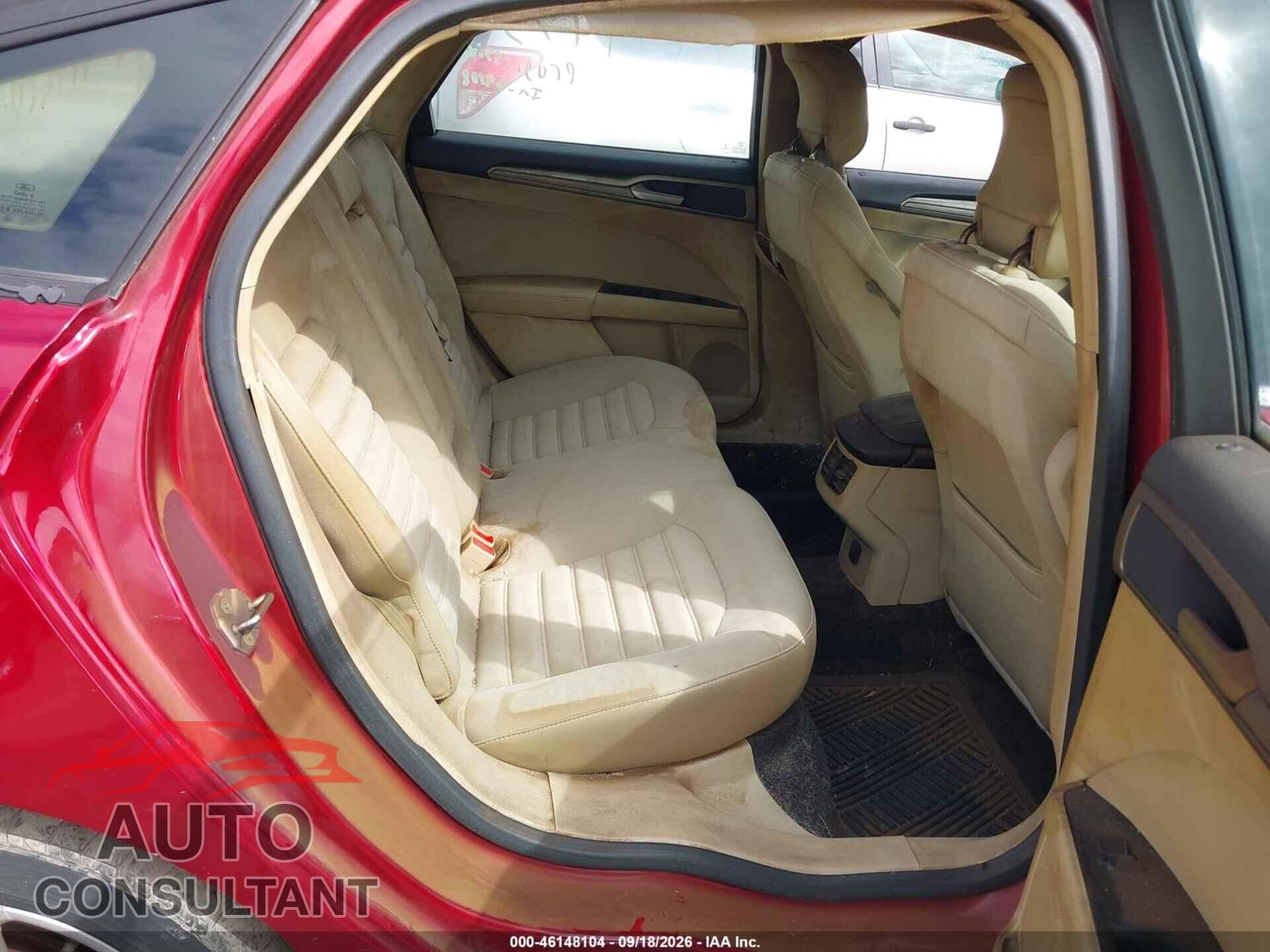 FORD FUSION 2013 - 3FA6P0H74DR113114