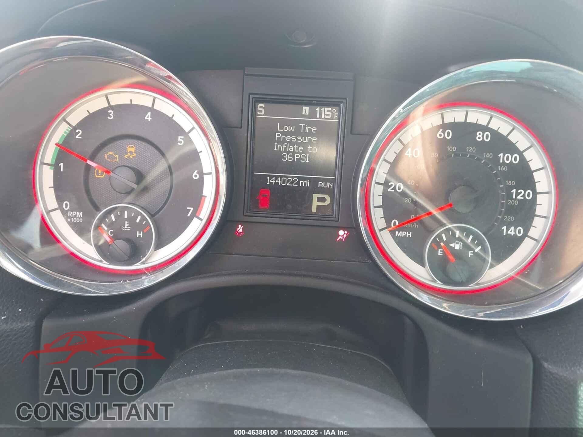 DODGE DURANGO 2013 - 1C4RDHAG8DC659762