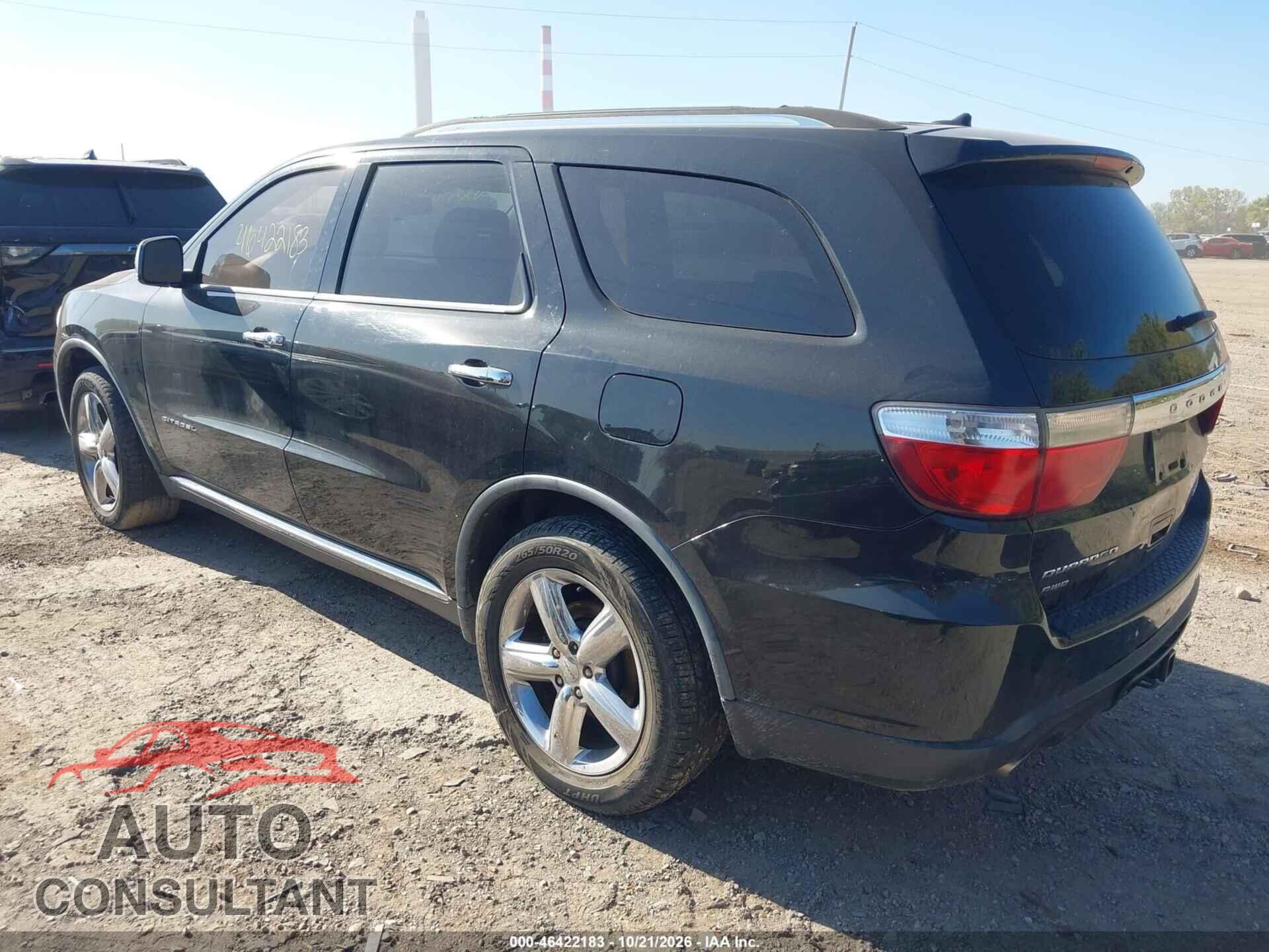 DODGE DURANGO 2012 - 1C4SDJET2CC181398