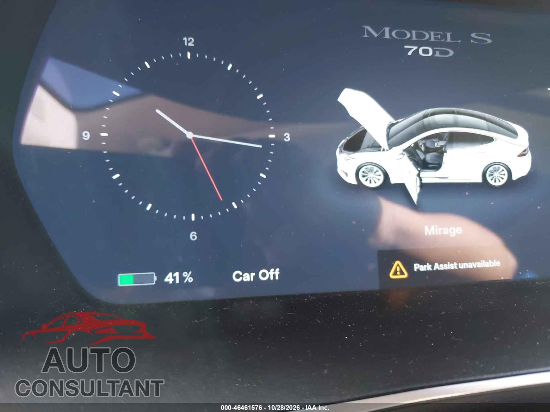TESLA MODEL S 2016 - 5YJSA1E29GF141845