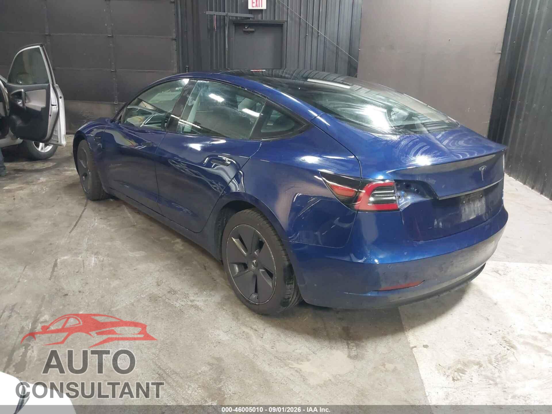 TESLA MODEL 3 2022 - 5YJ3E1EA4NF348737