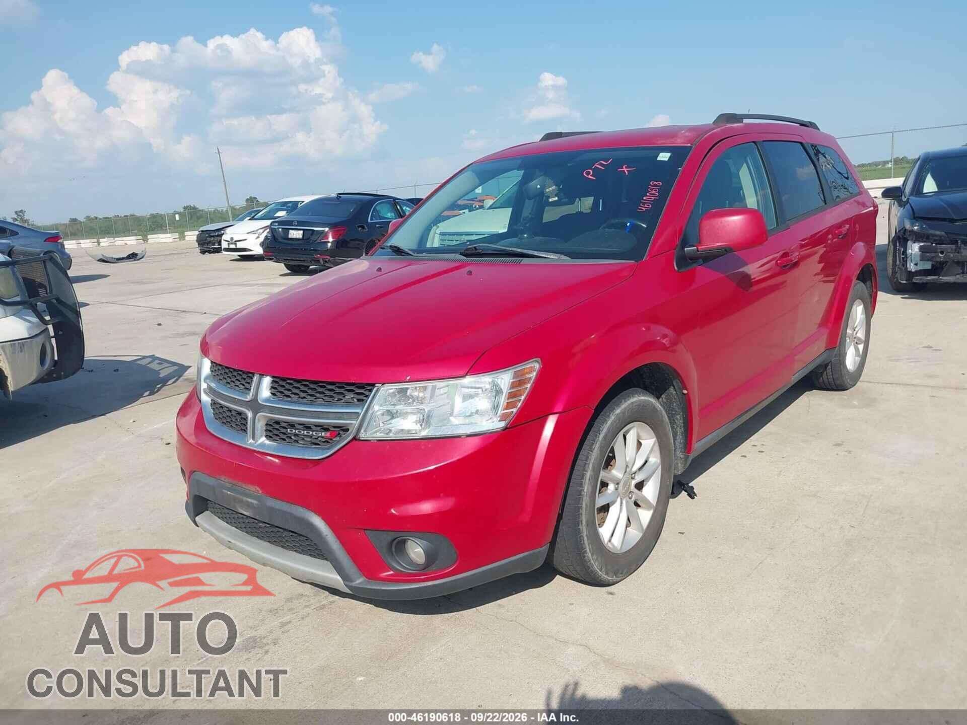 DODGE JOURNEY 2015 - 3C4PDCBB3FT747994