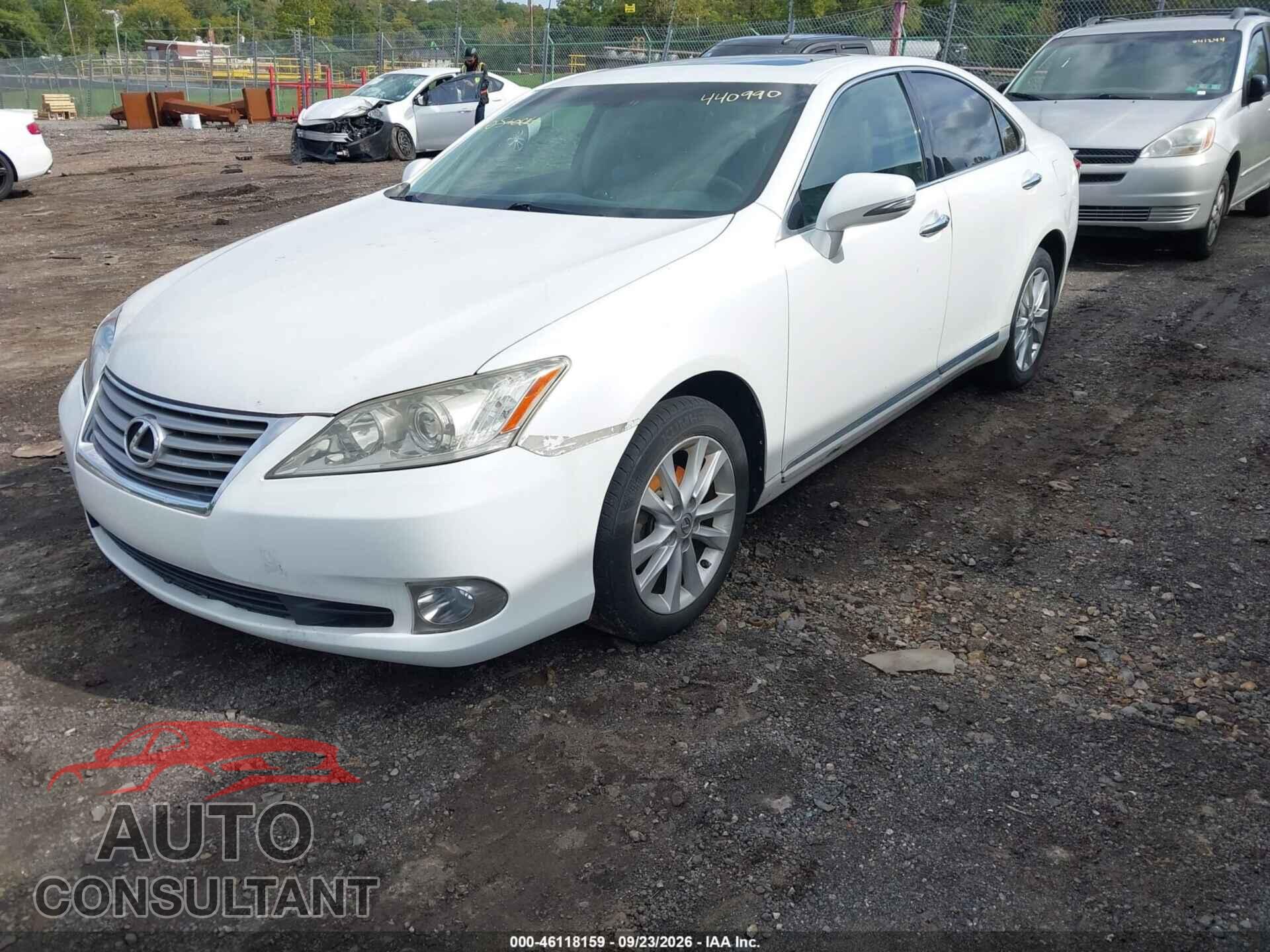 LEXUS ES 350 2011 - JTHBK1EG8B2440990