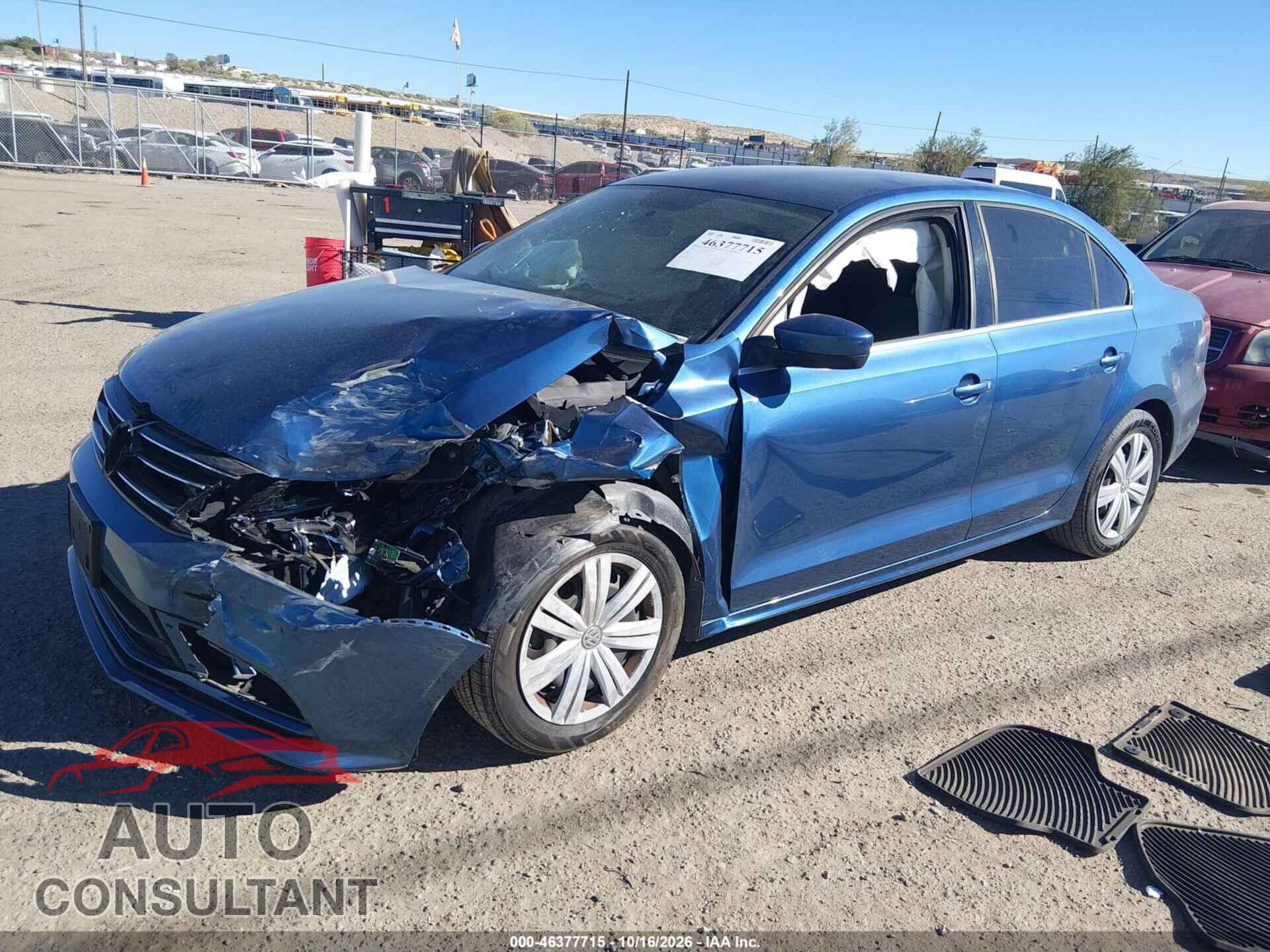 VOLKSWAGEN JETTA 2017 - 3VW2B7AJ5HM319516