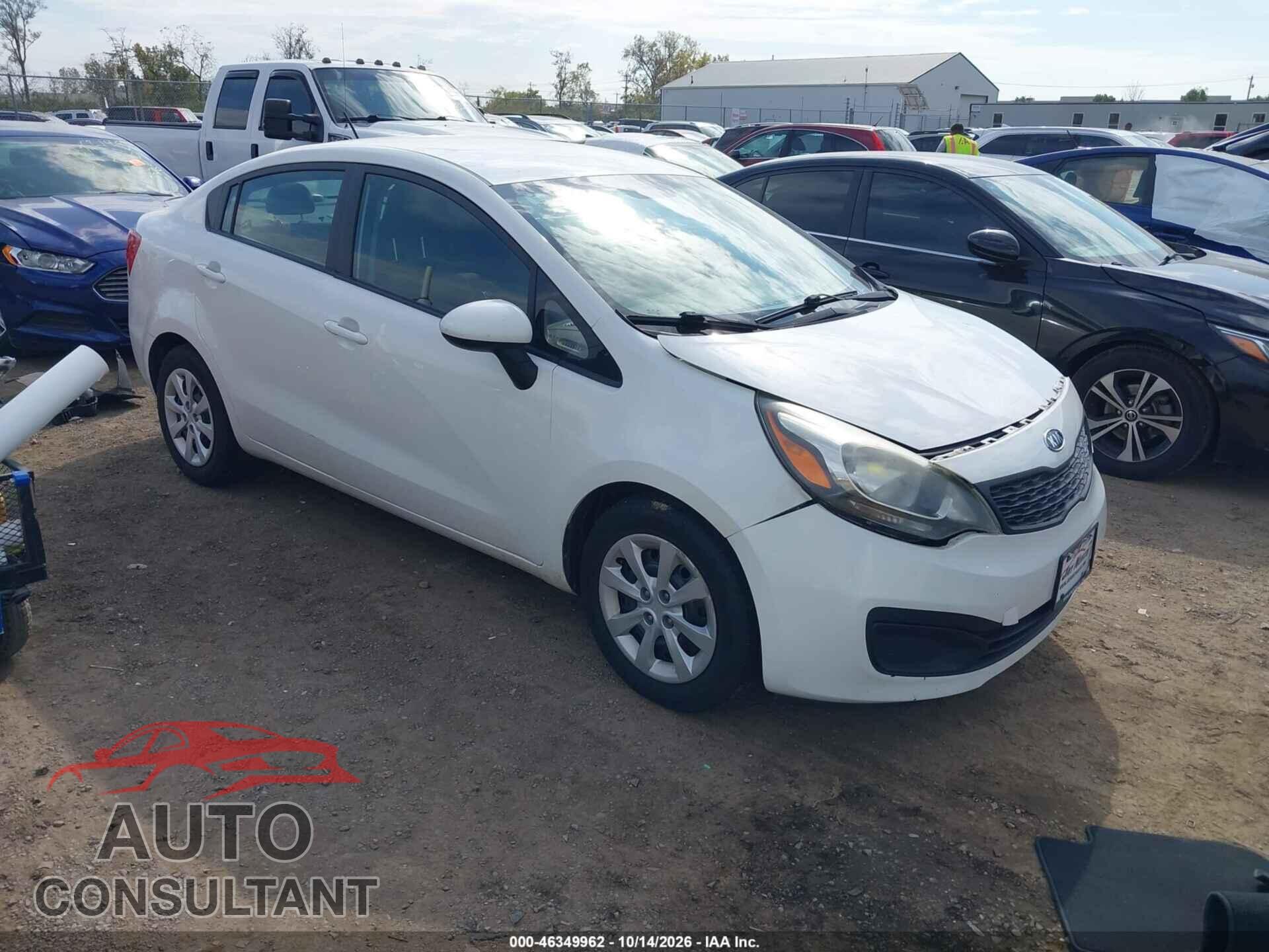 KIA RIO 2013 - KNADM4A30D6124453