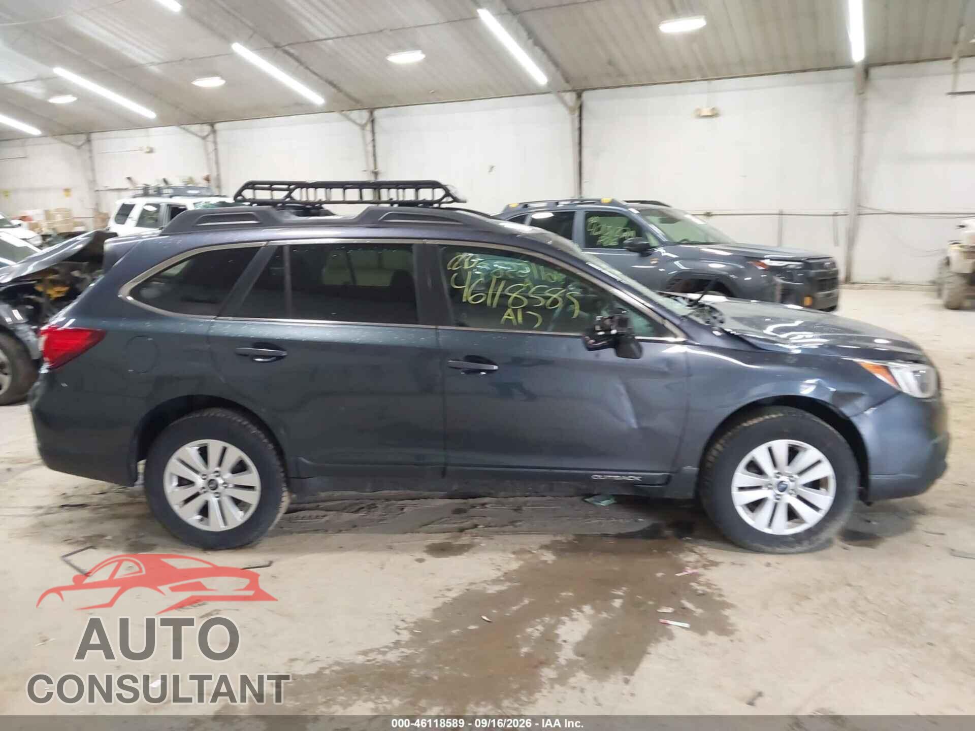 SUBARU OUTBACK 2017 - 4S4BSAFCXH3310530