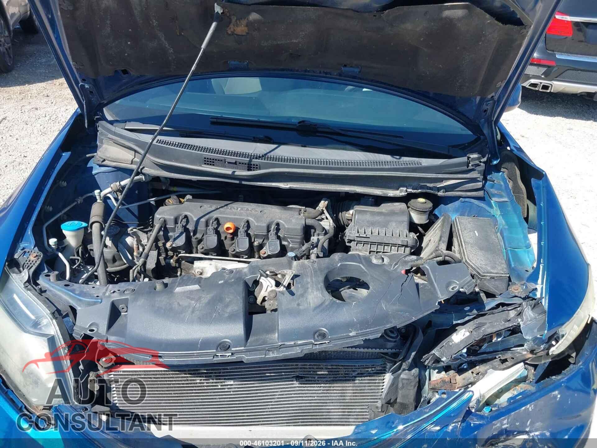 HONDA CIVIC 2013 - 19XFB2F57DE036283