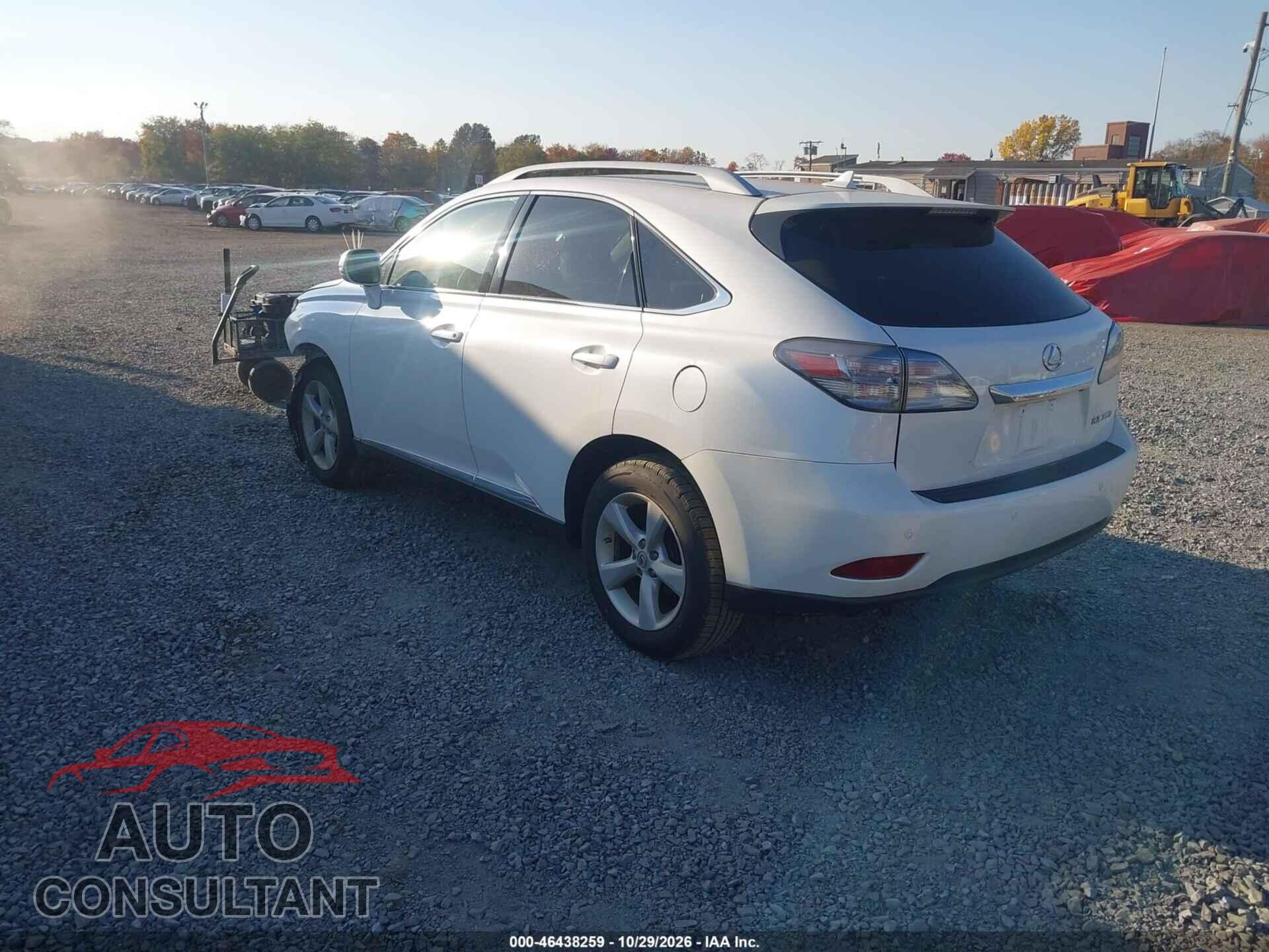 LEXUS RX 350 2012 - 2T2BK1BA3CC146316