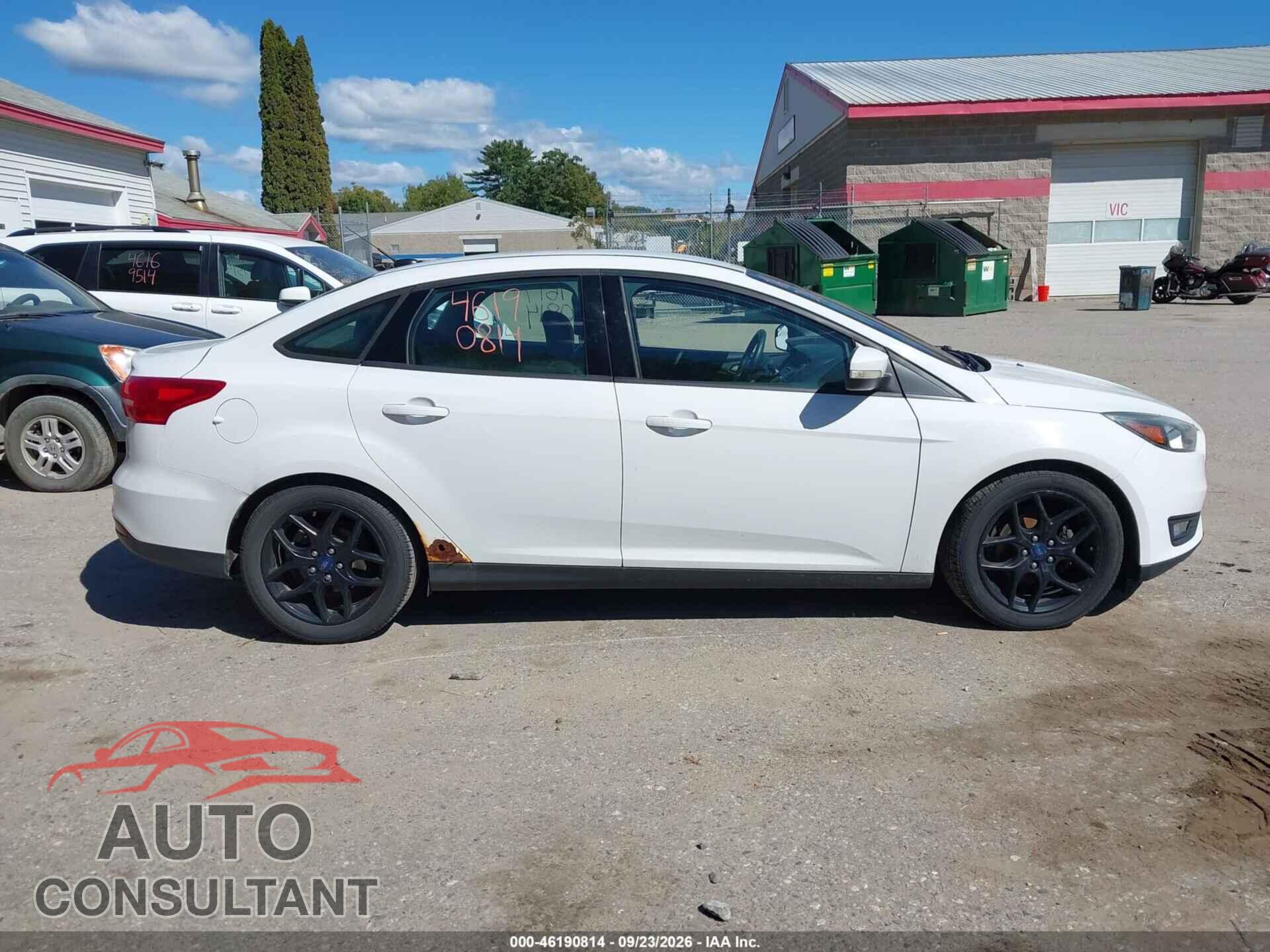 FORD FOCUS 2016 - 1FADP3F29GL330189