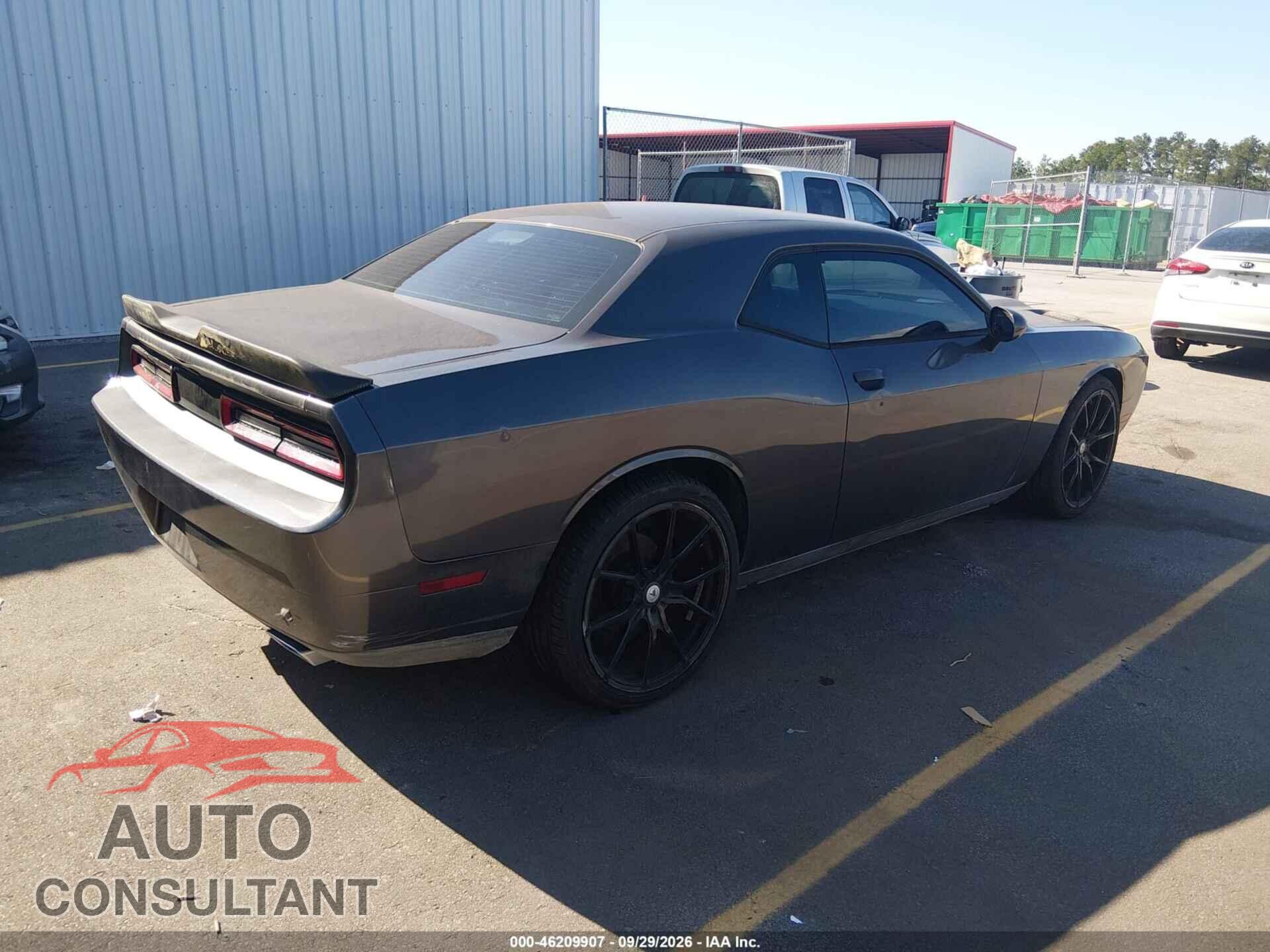 DODGE CHALLENGER 2013 - 2C3CDYAG2DH704492