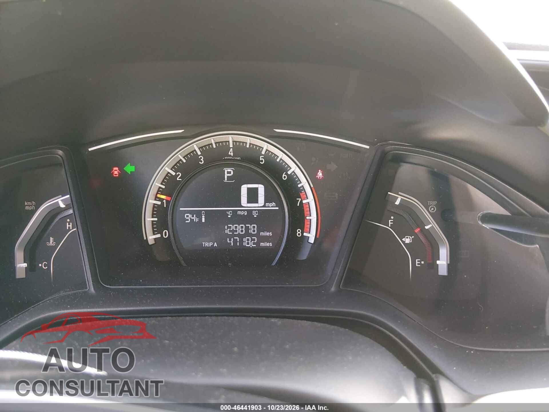 HONDA CIVIC 2017 - 19XFC2F58HE076861